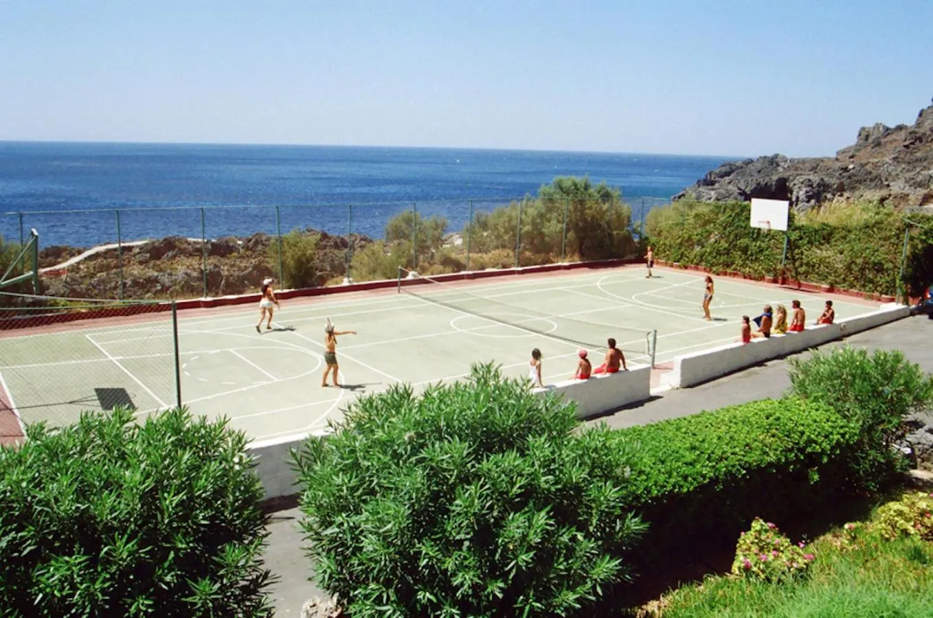 Tennis court in Kalypso Cretan Village Resort & Spa