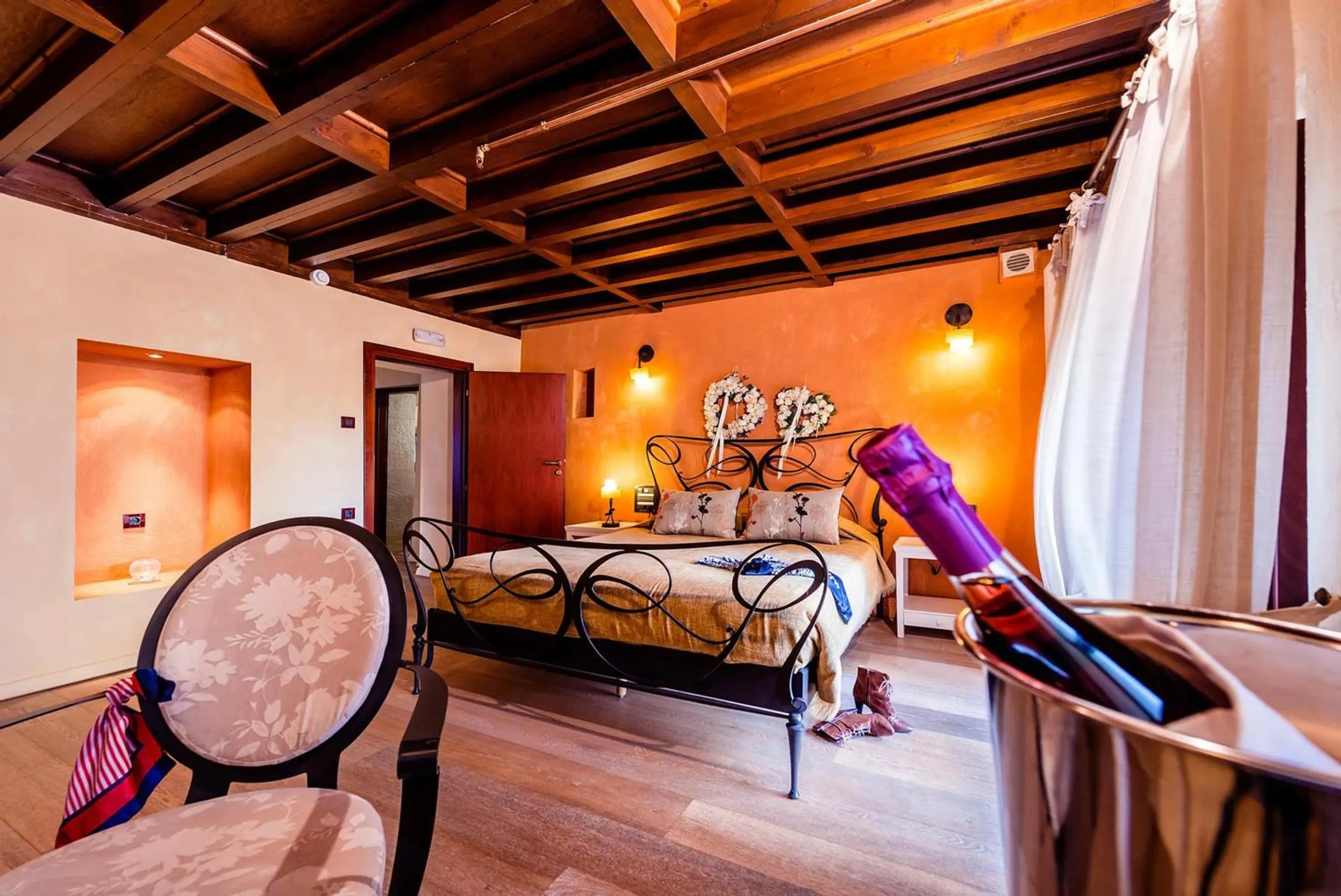 Bed in Avalon Boutique Hotel Rhodes