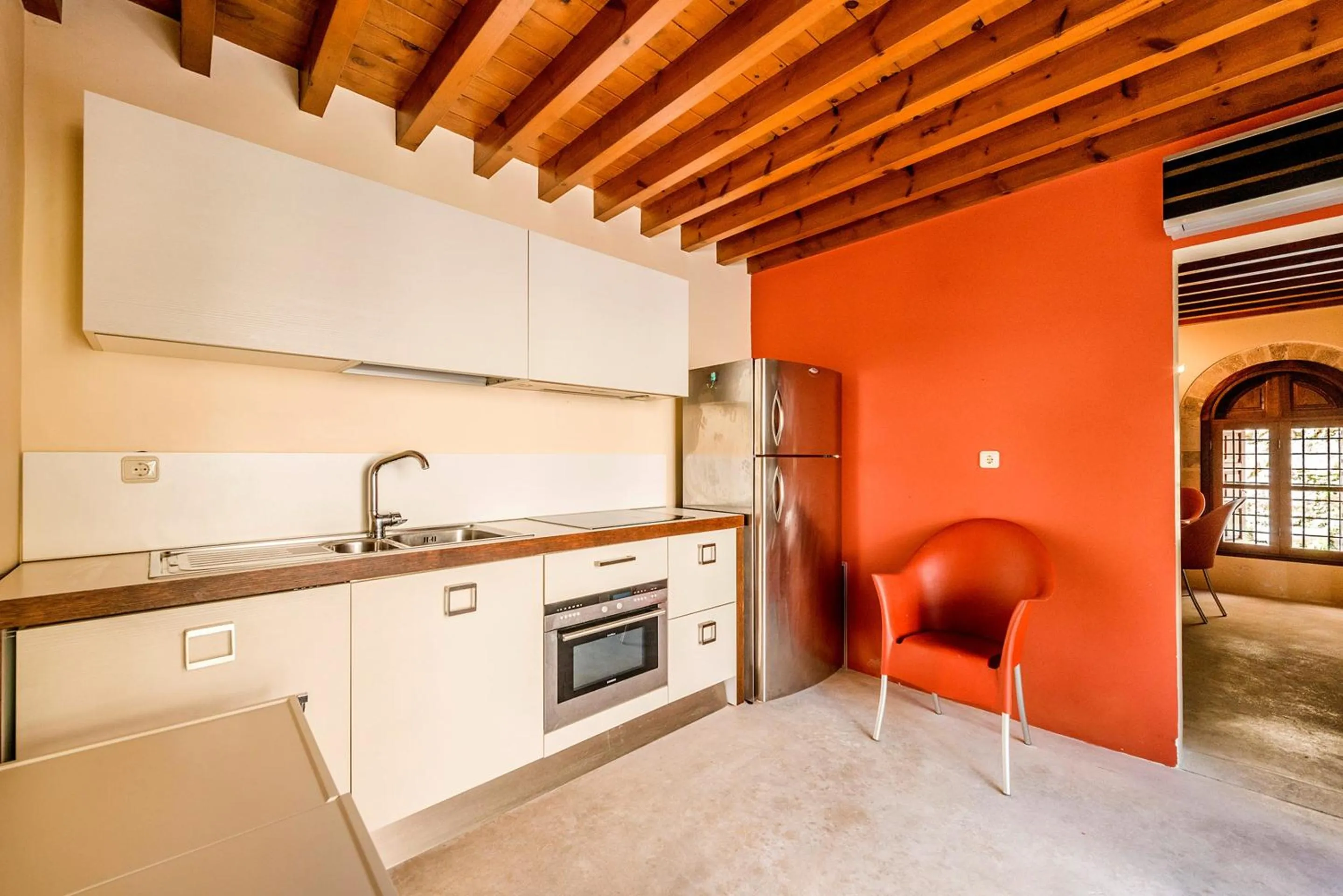 Kitchen or kitchenette in Avalon Boutique Hotel Rhodes