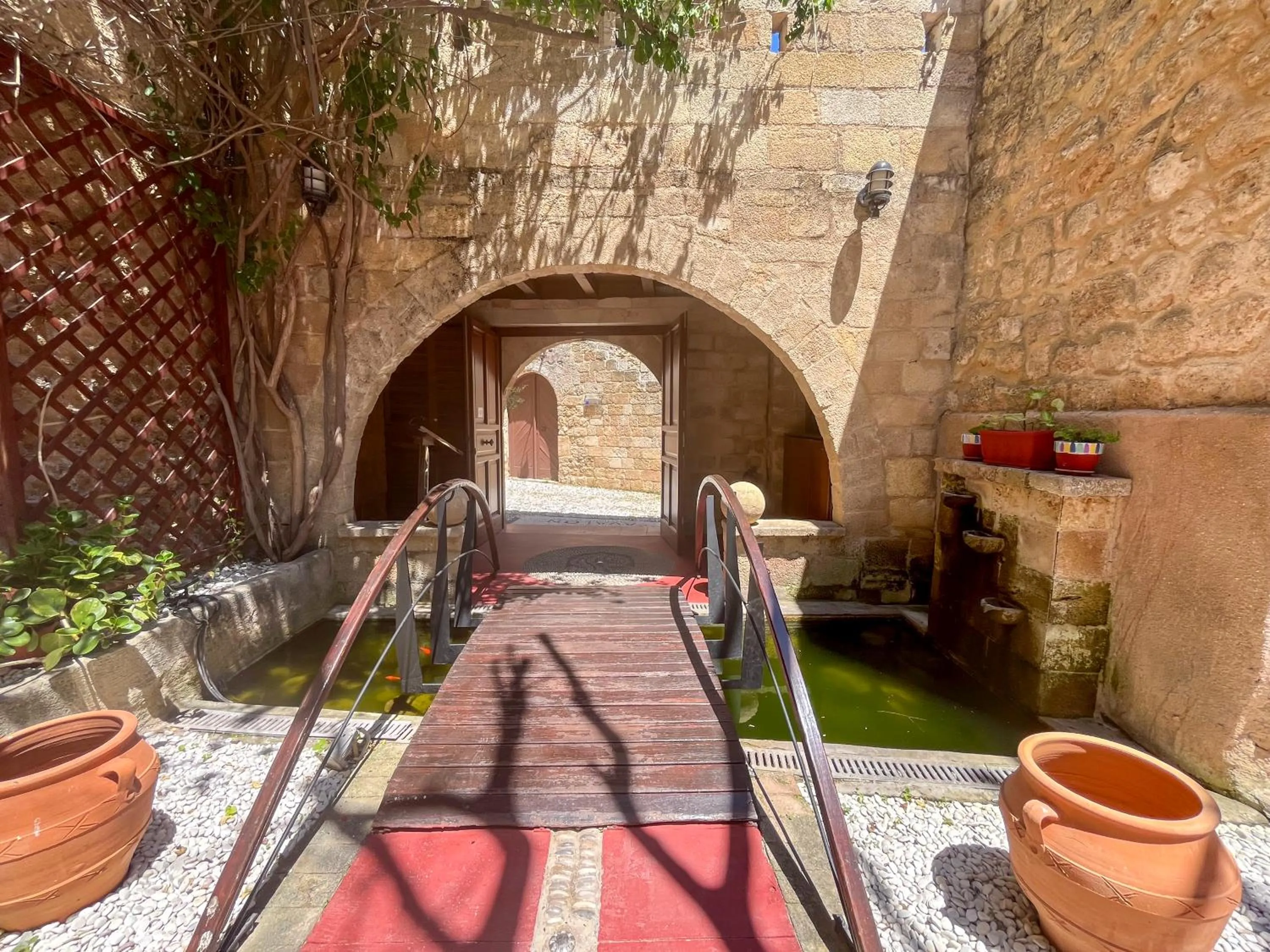 Facade/entrance in Avalon Boutique Hotel Rhodes