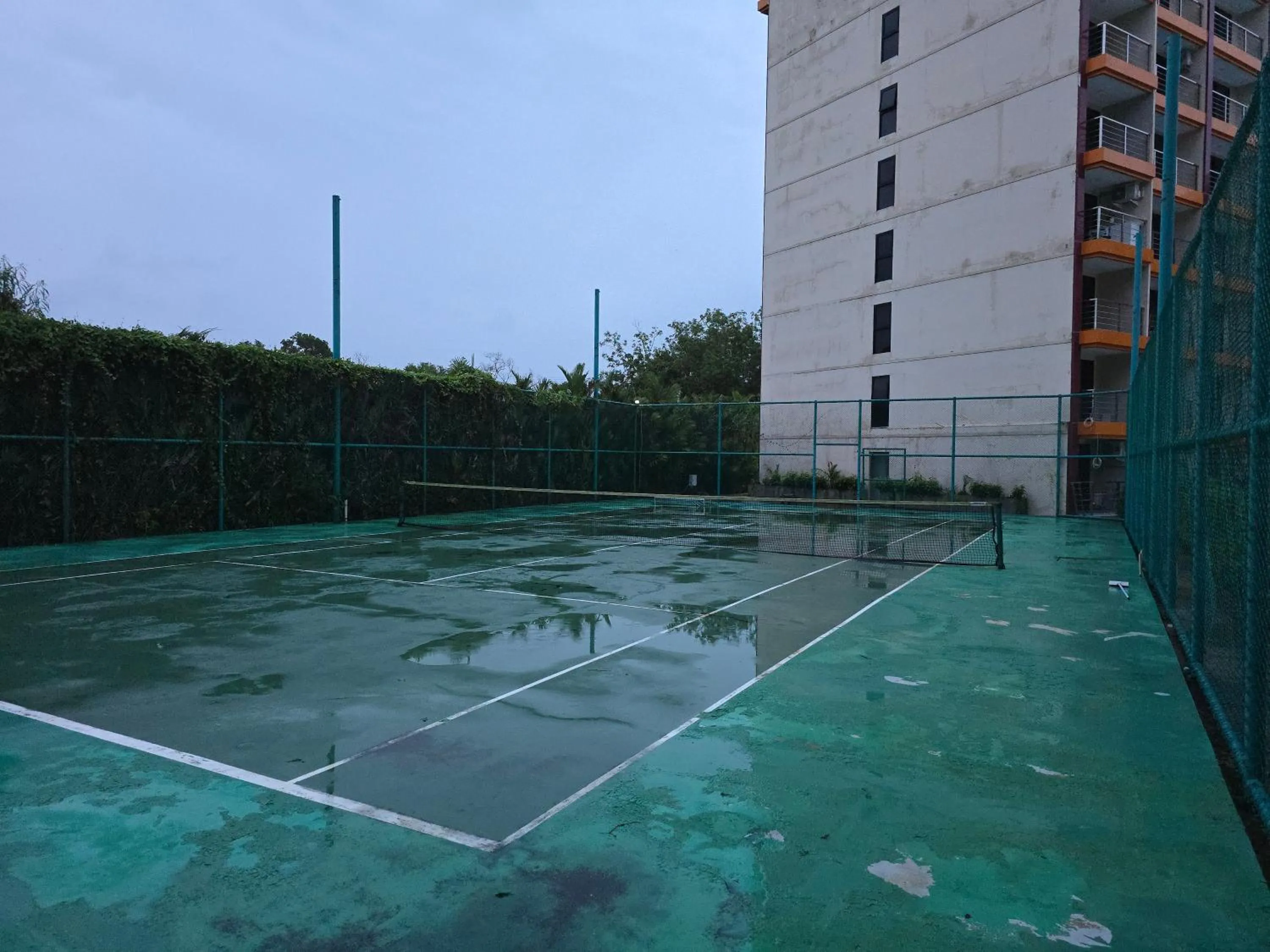 Tennis court in 777 Beach Condo Phuket