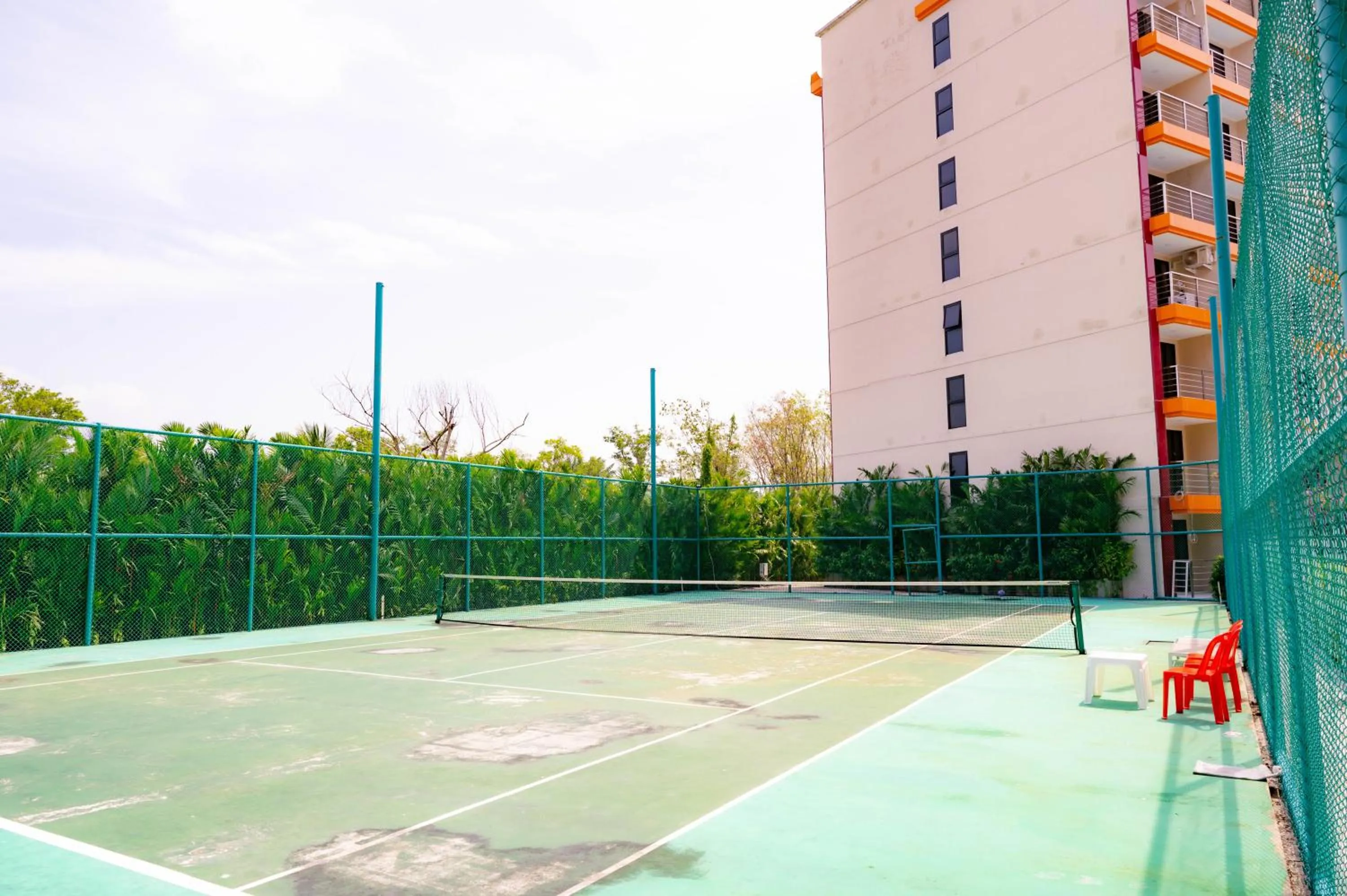 Tennis court in 777 Beach Condo Phuket