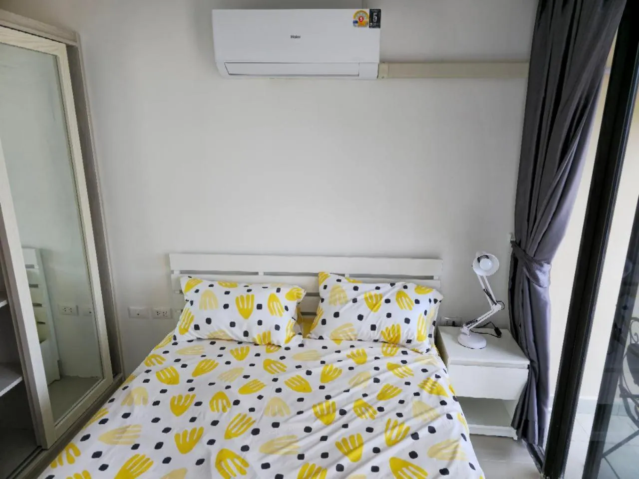 Bed in 777 Beach Condo Phuket