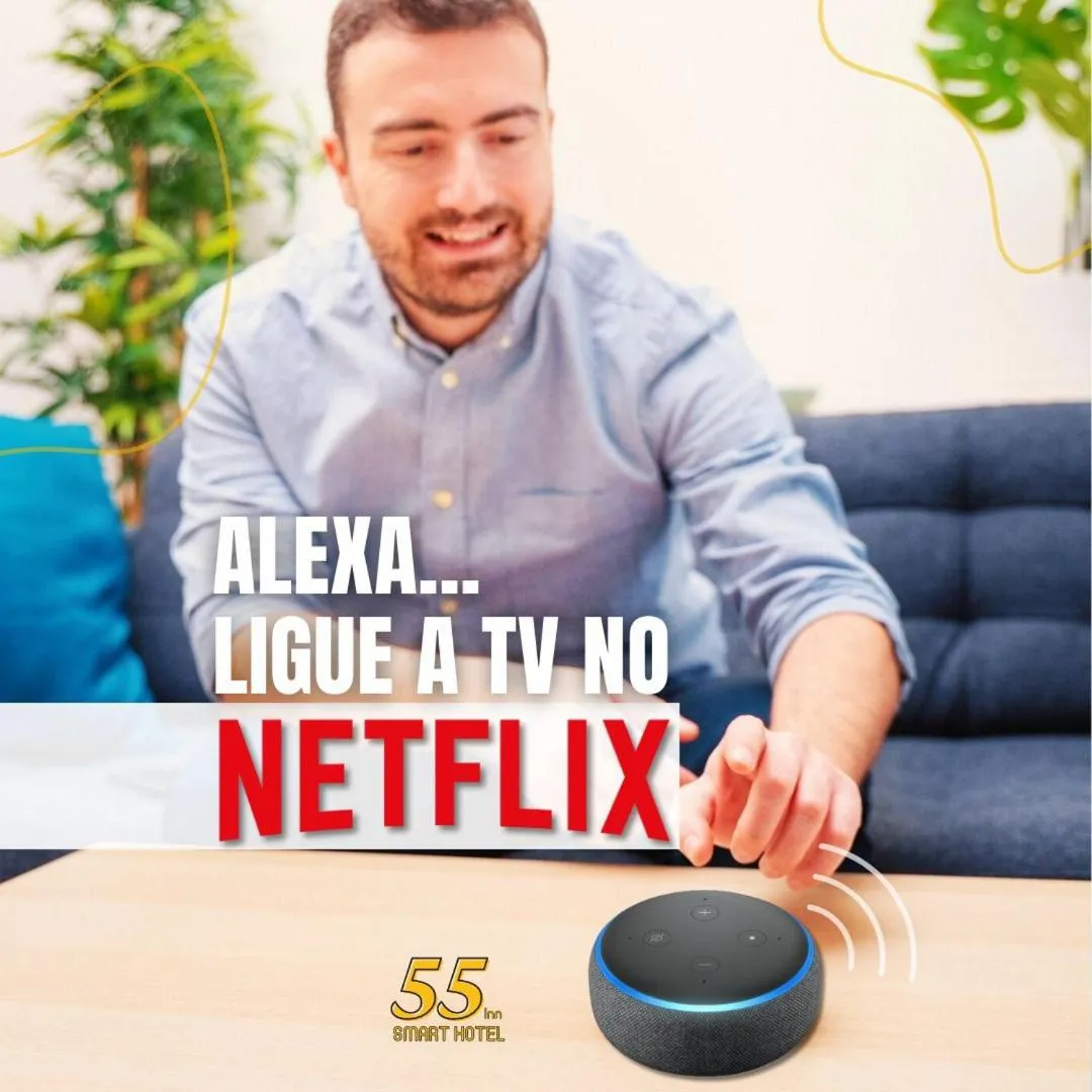 Communal lounge/ TV room in 55 Smart Hotel