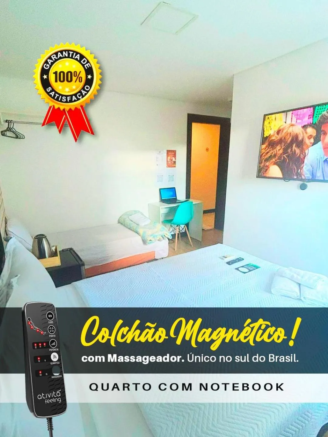 Bed in 55 Smart Hotel