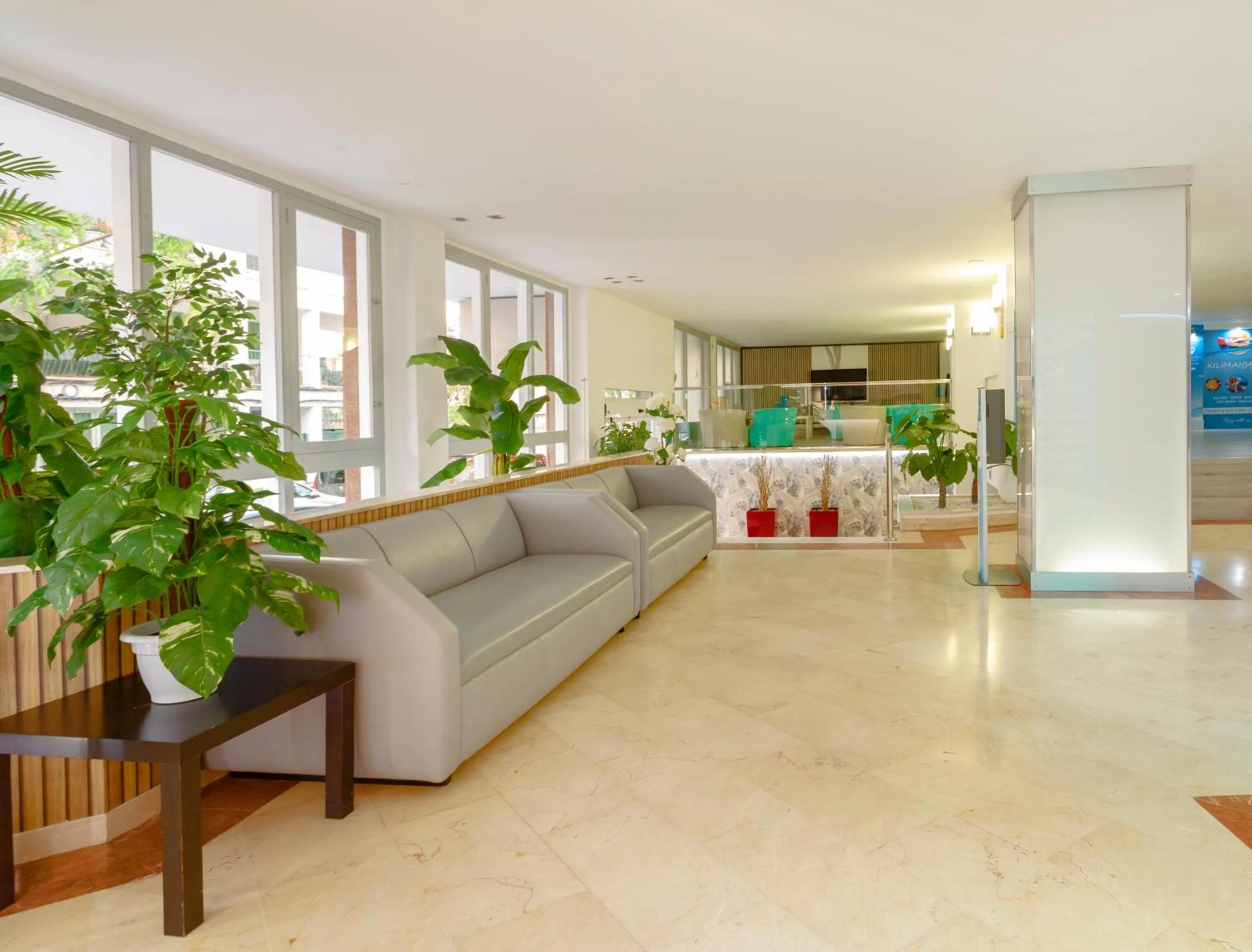 Lobby or reception in Hotel Kilimanjaro