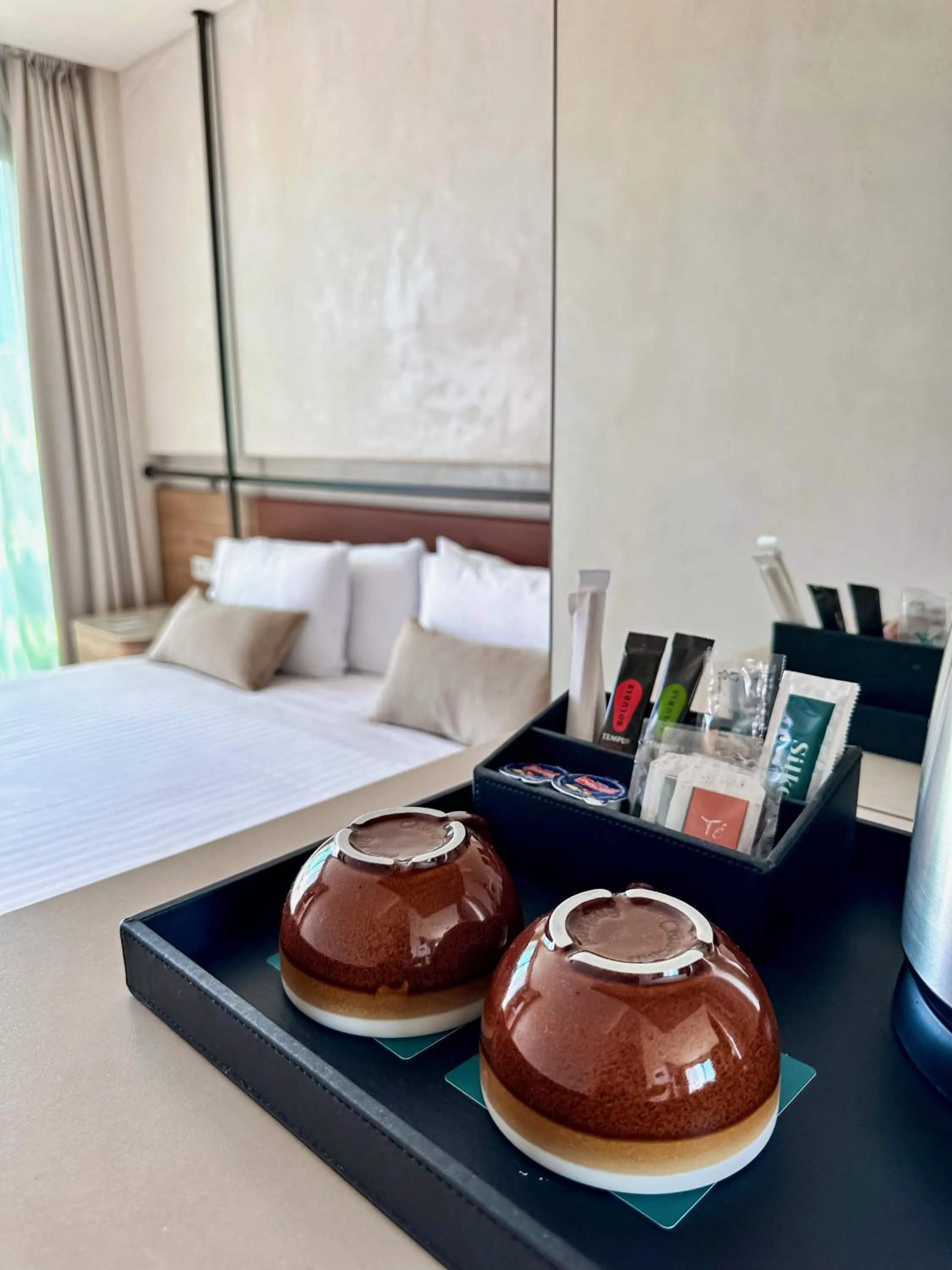 Coffee/tea facilities, Bed in Silken Platja d'Aro