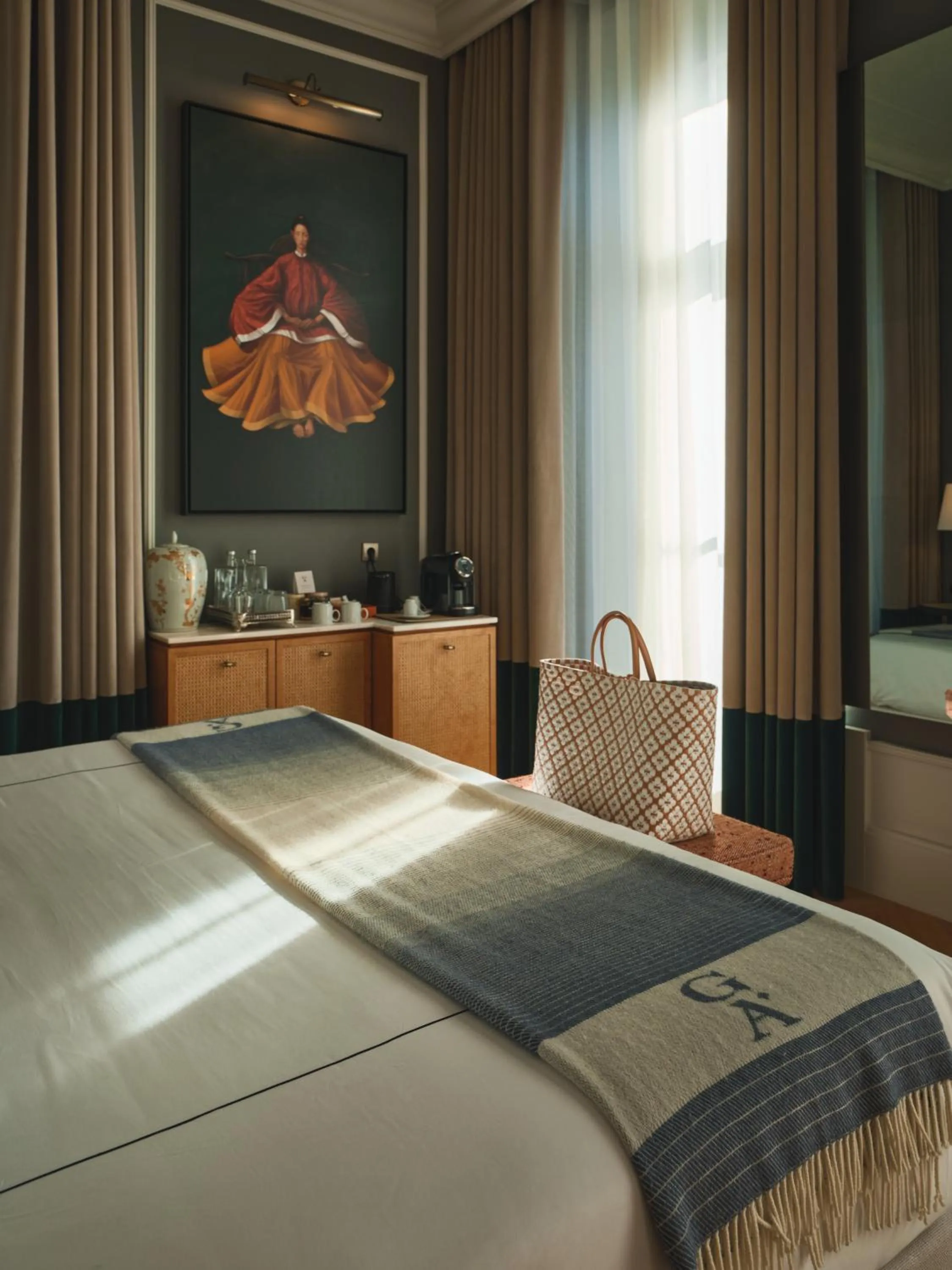 Bed in GA Palace Hotel & Spa, a XIXth-Century Villa