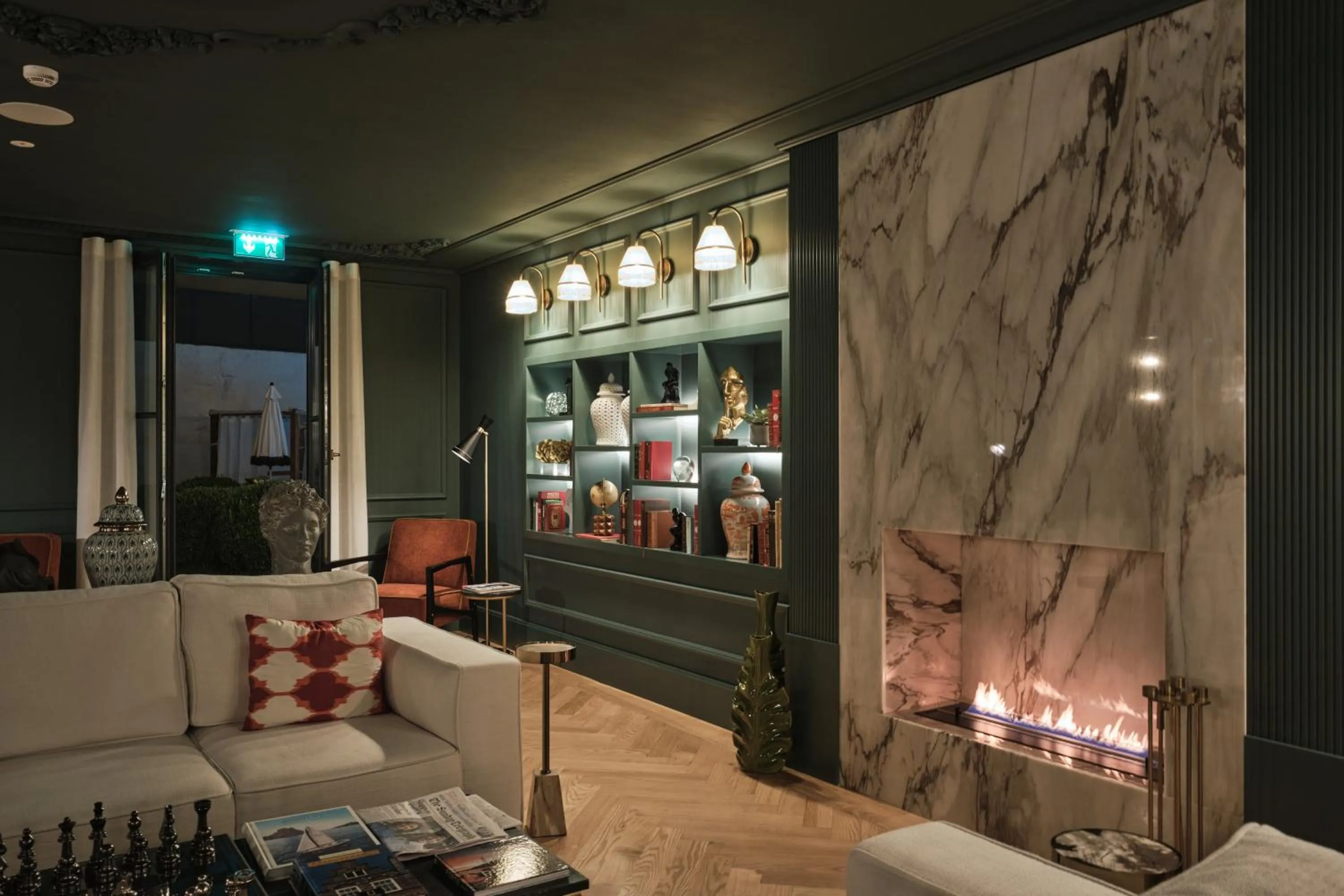 Living room in GA Palace Hotel & Spa, a XIXth-Century Villa