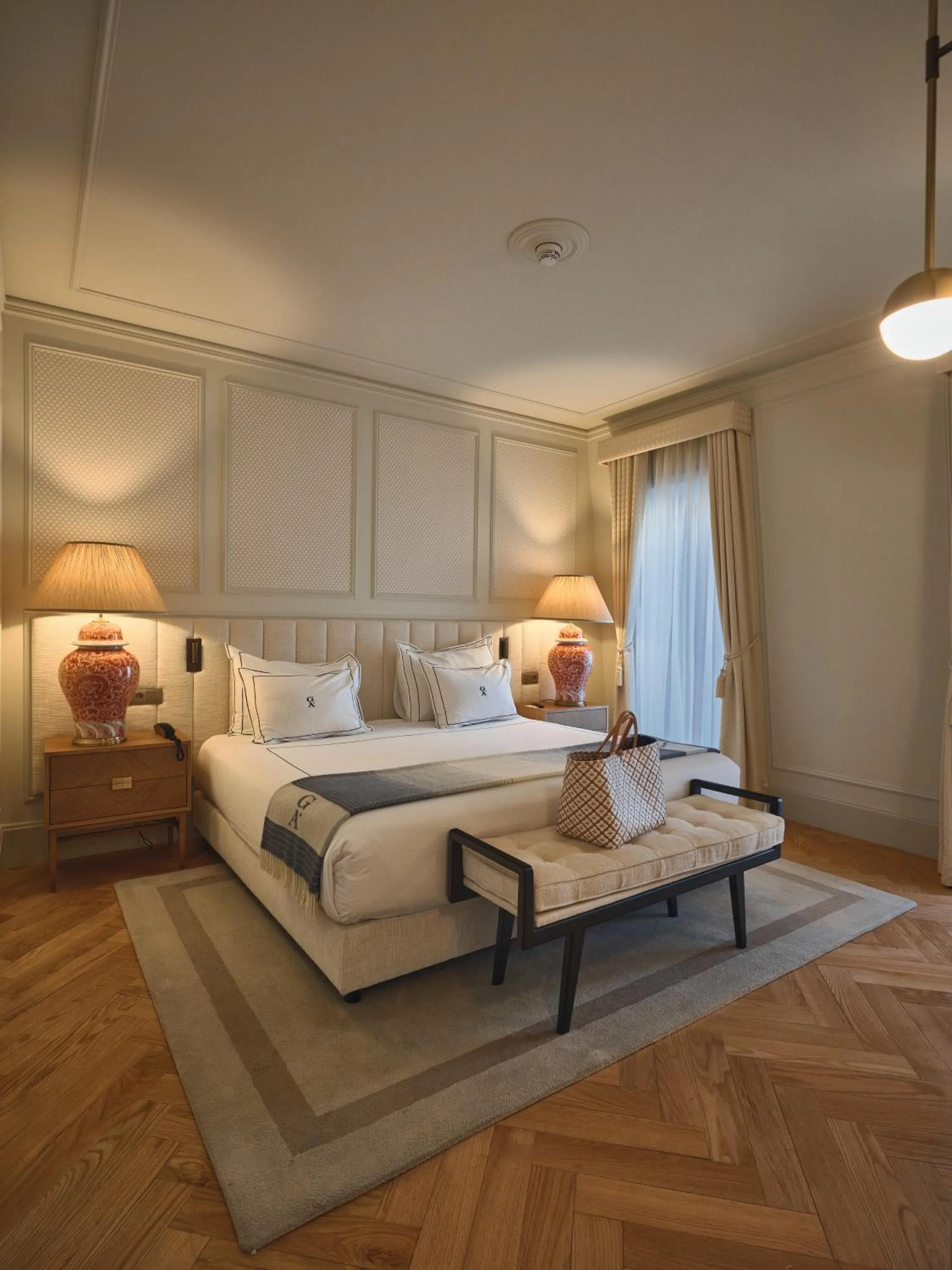 Bed in GA Palace Hotel & Spa, a XIXth-Century Villa