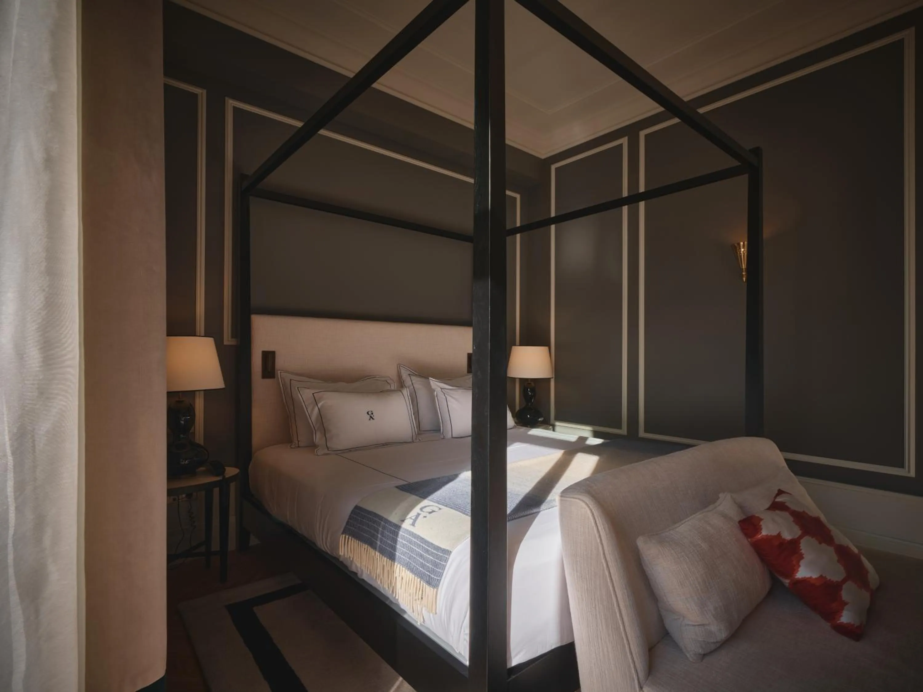 Bed in GA Palace Hotel & Spa, a XIXth-Century Villa