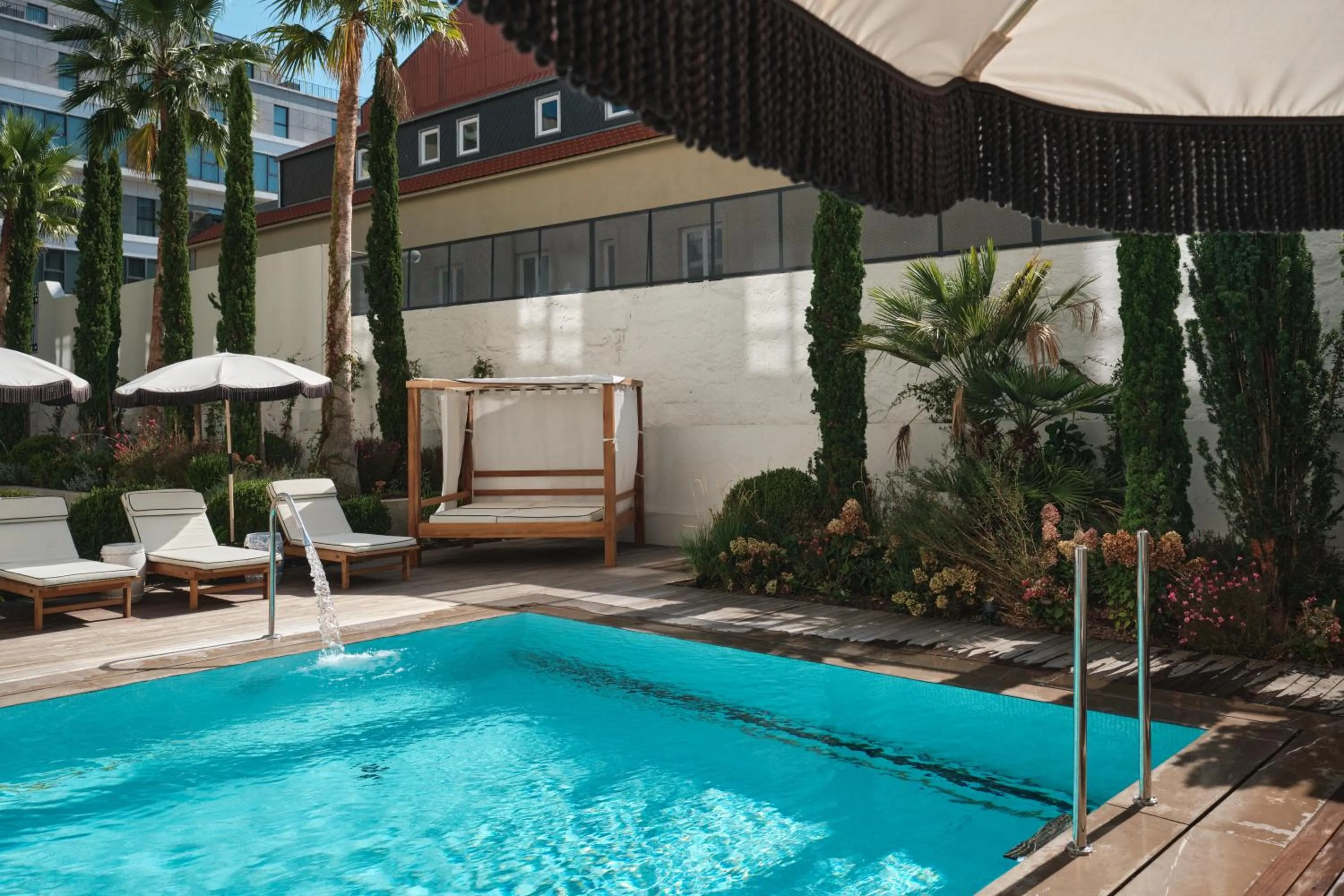 Patio in GA Palace Hotel & Spa, a XIXth-Century Villa