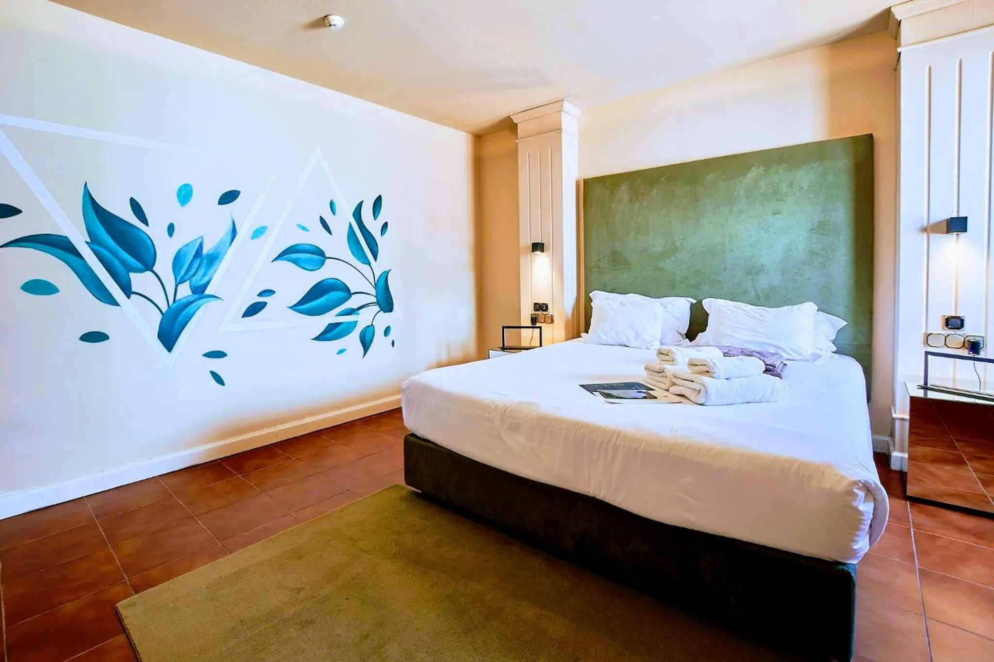 Bed in Hotel Ronda Valley