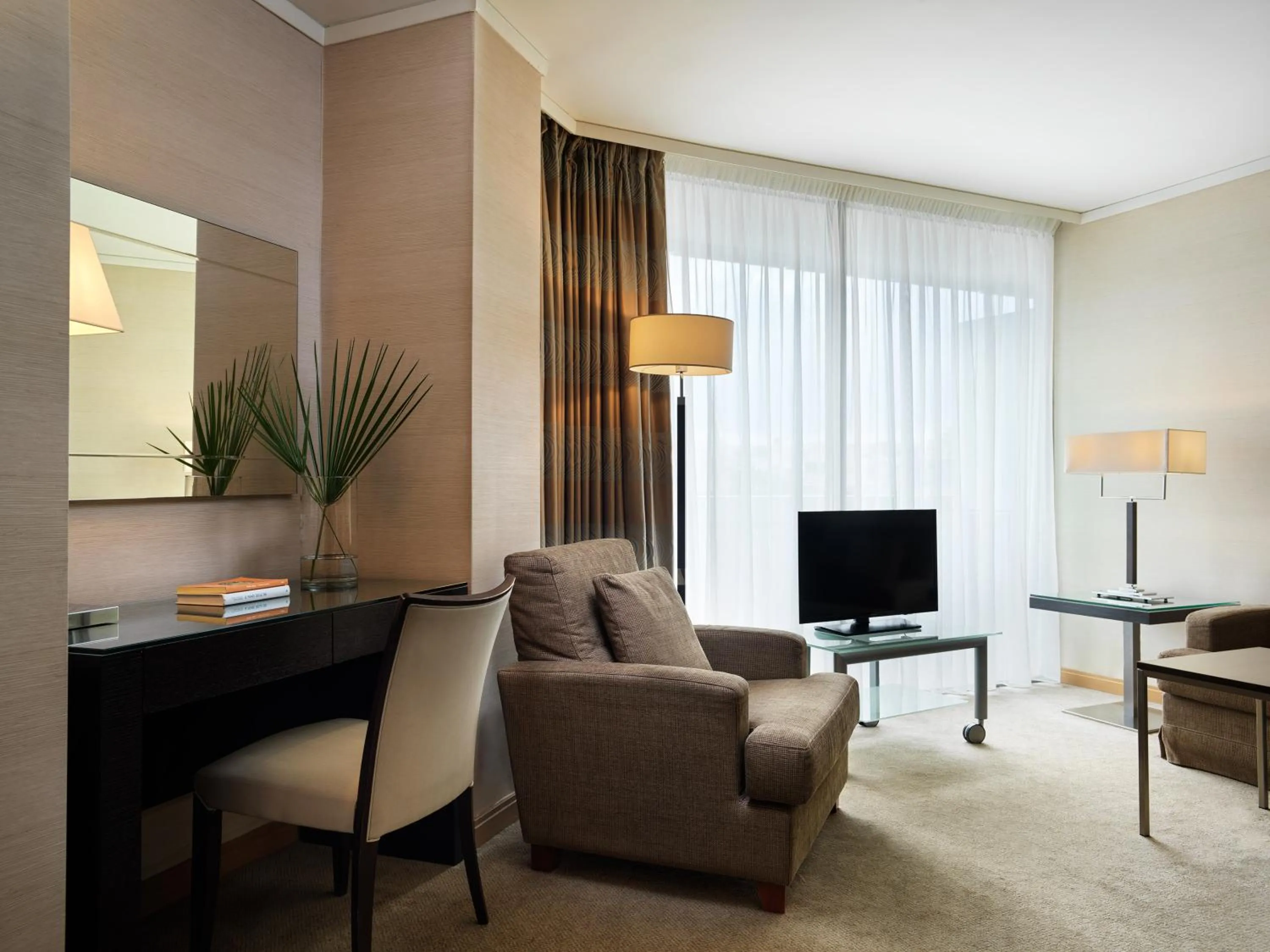 Living room in Galaxy Iraklio Hotel