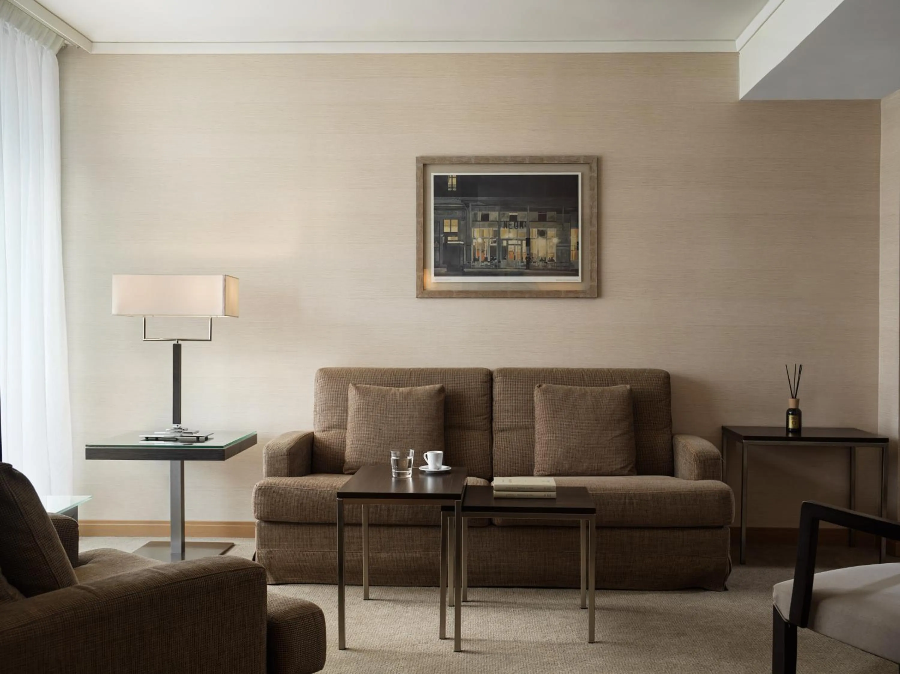 Living room in Galaxy Iraklio Hotel