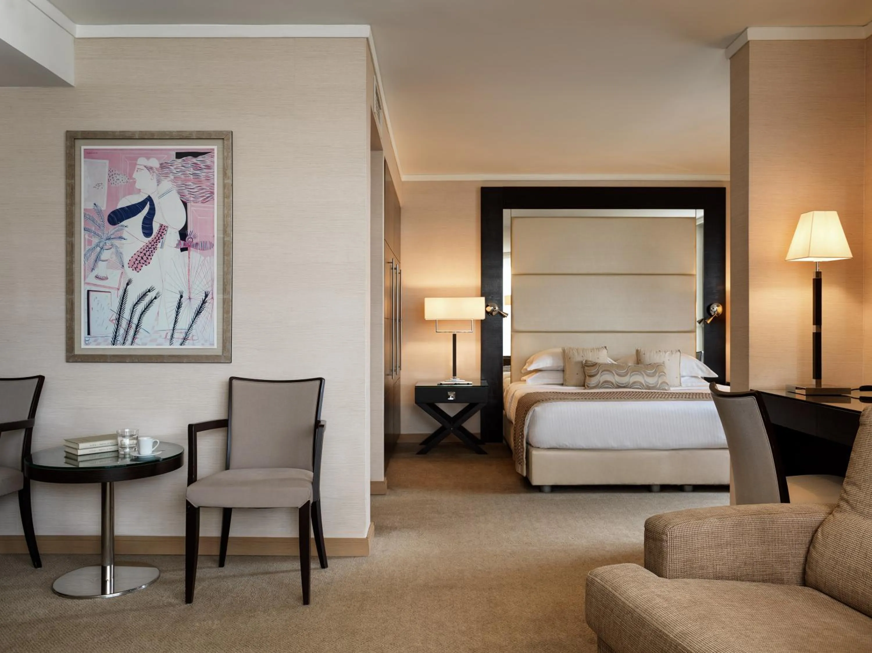 Photo of the whole room, Bed in Galaxy Iraklio Hotel