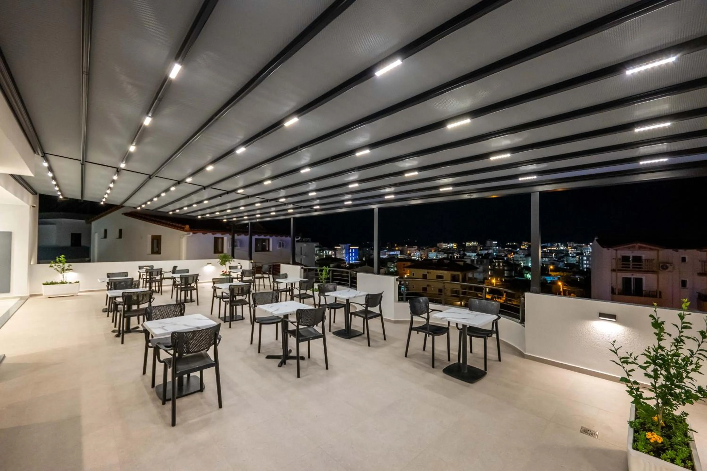 Seating area in Monel Hotel