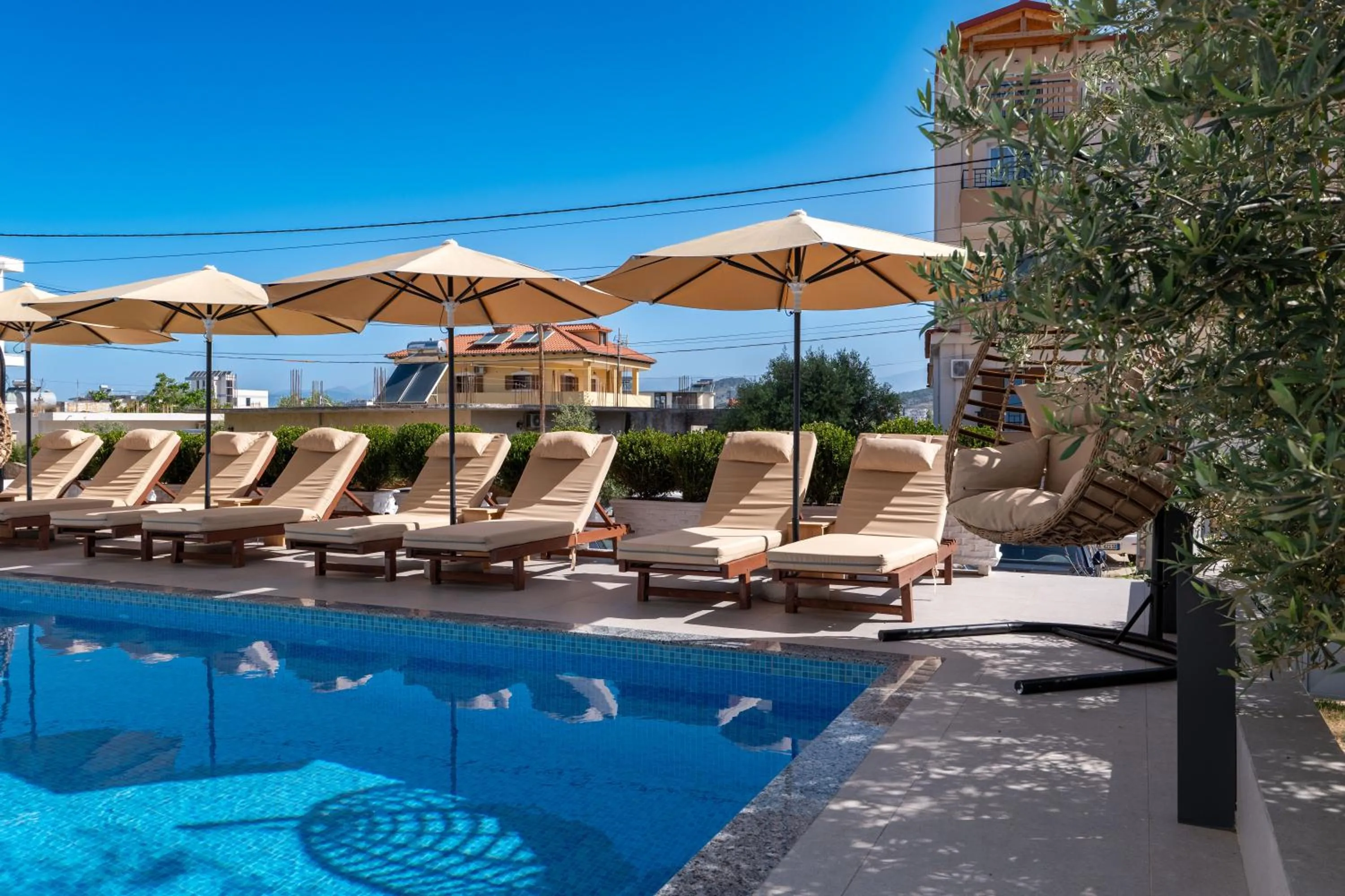 Swimming pool in Monel Hotel