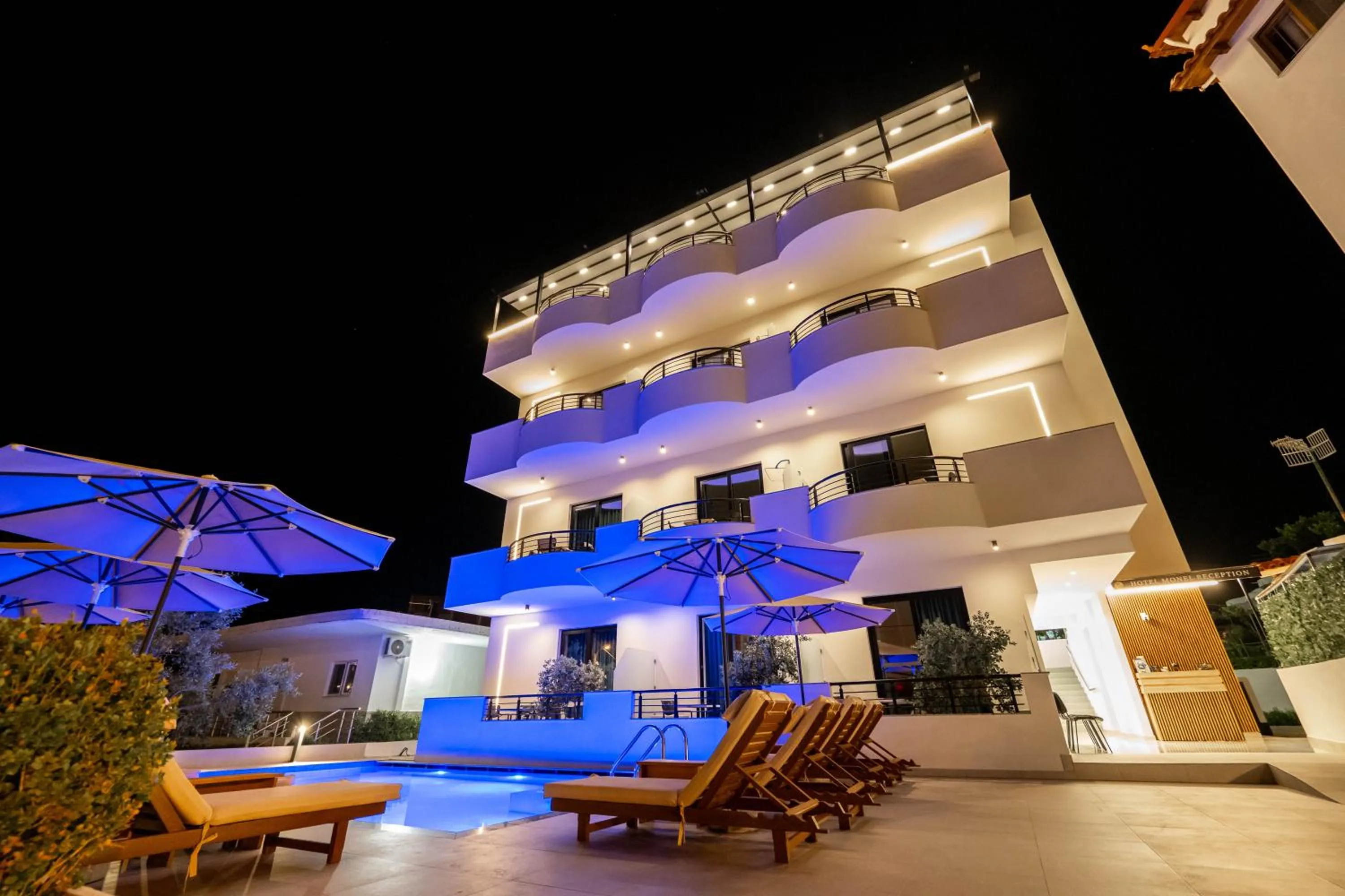 Property building in Monel Hotel