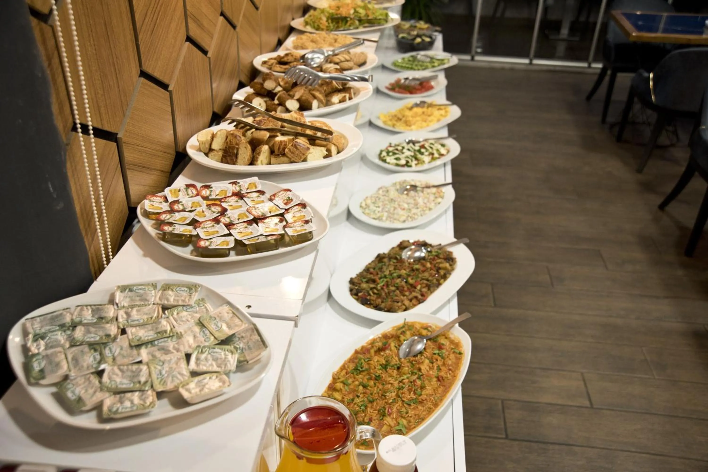 Buffet breakfast in Nova City Hotel