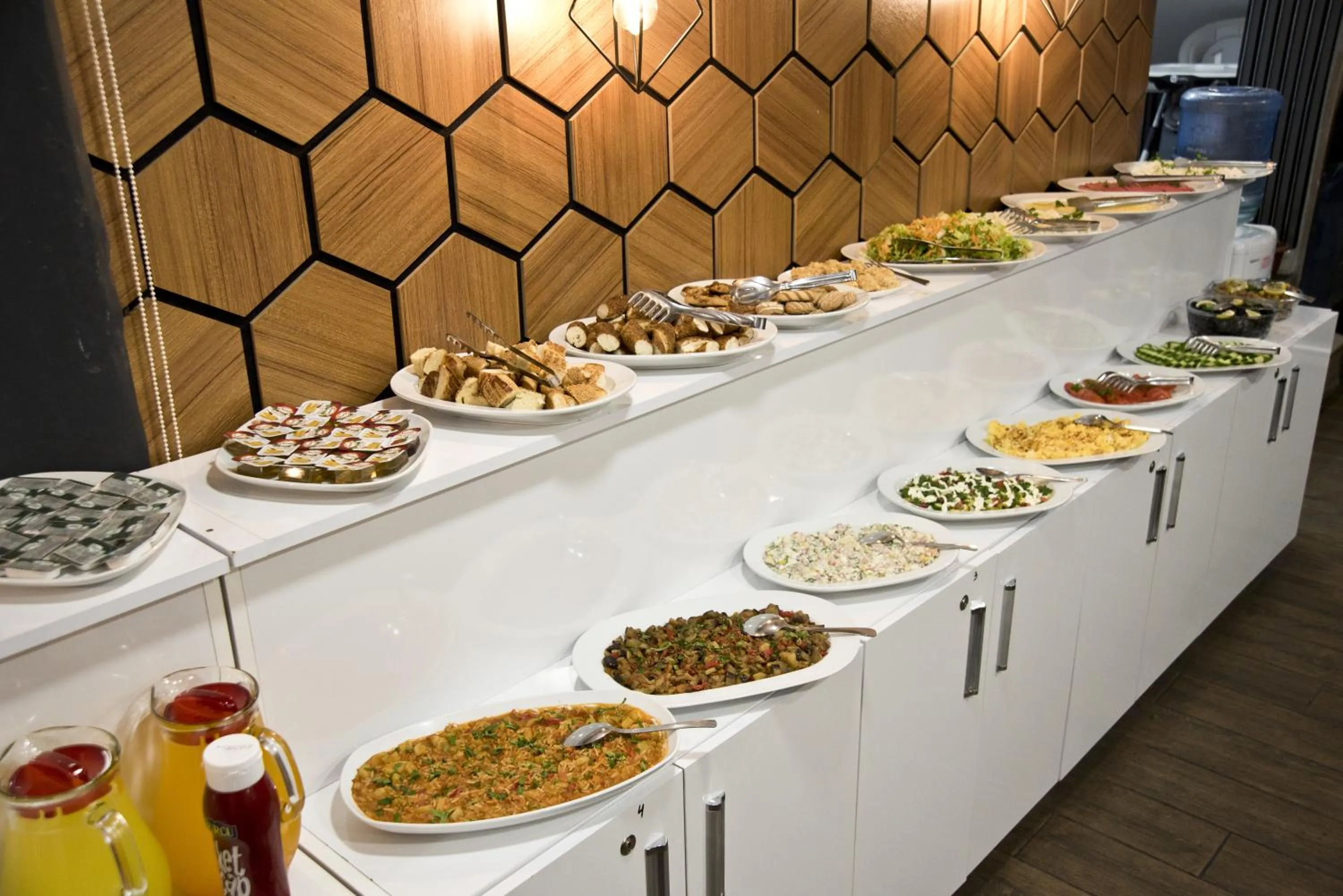 Buffet breakfast in Nova City Hotel