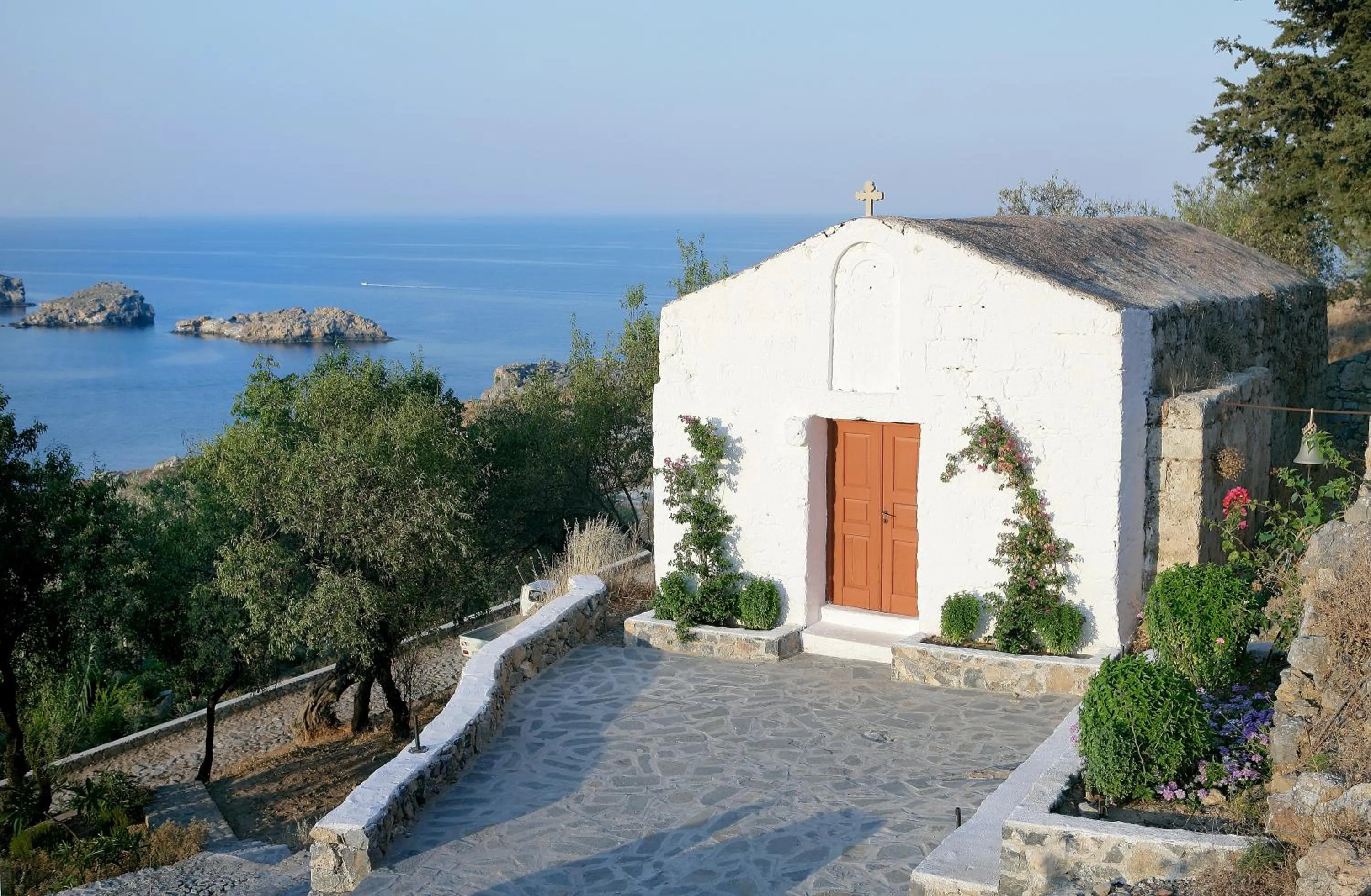 Decorative detail in Melenos Art Boutique Hotel