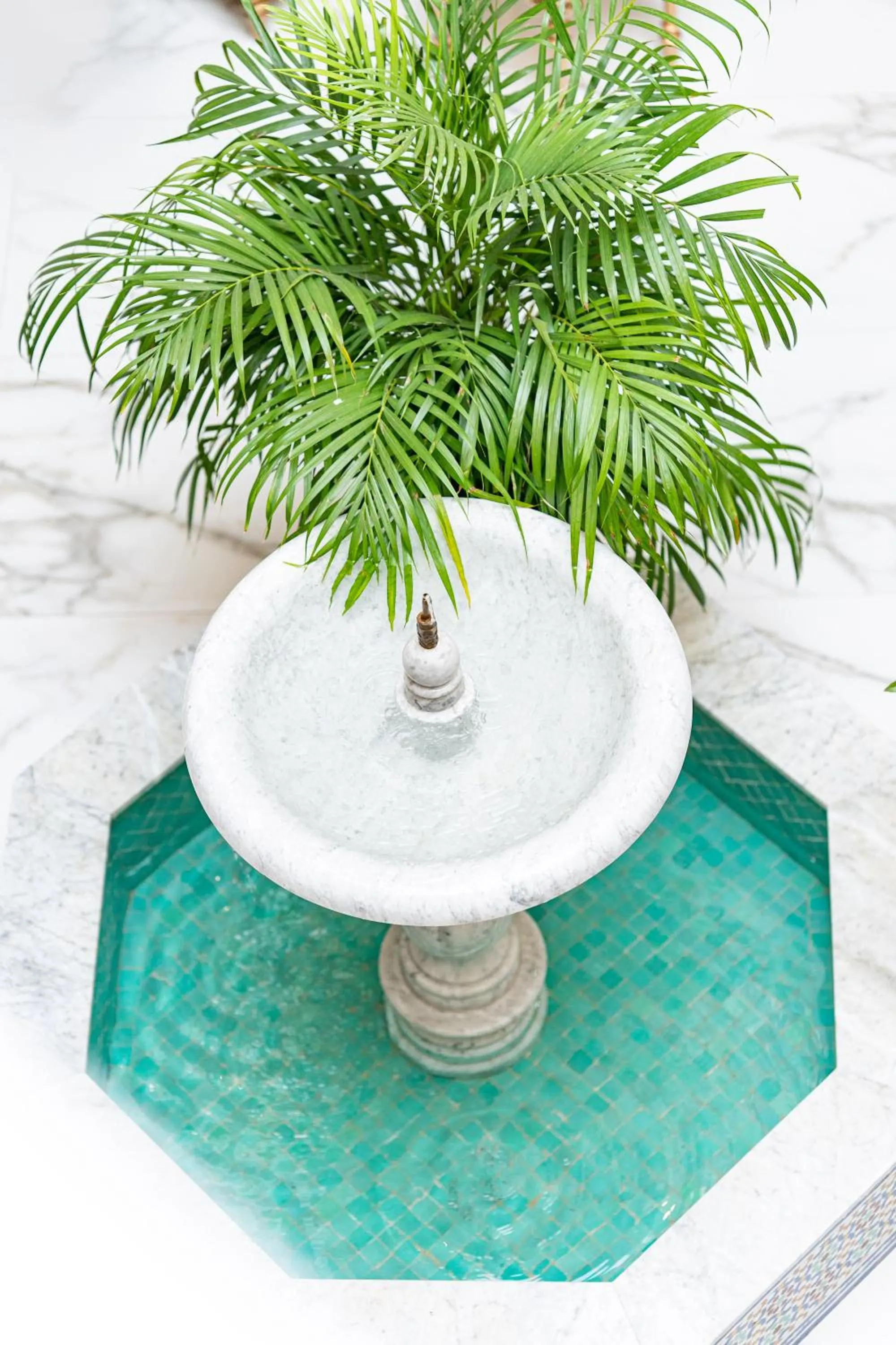 Inner courtyard view in HOTEL RIAD CHAMI