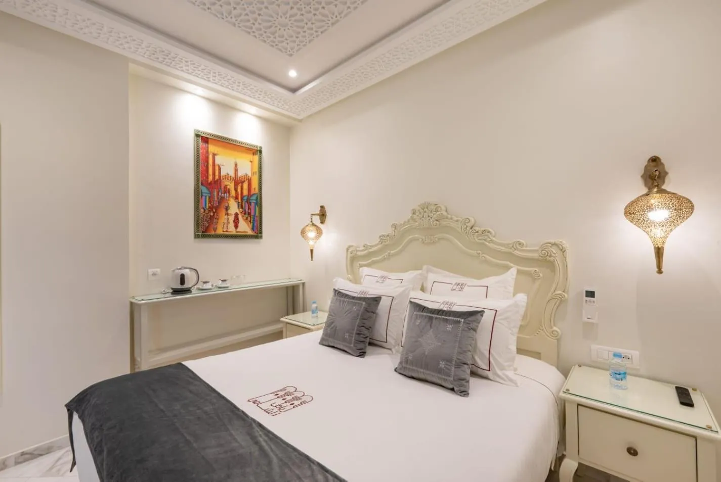 Bed in HOTEL RIAD CHAMI