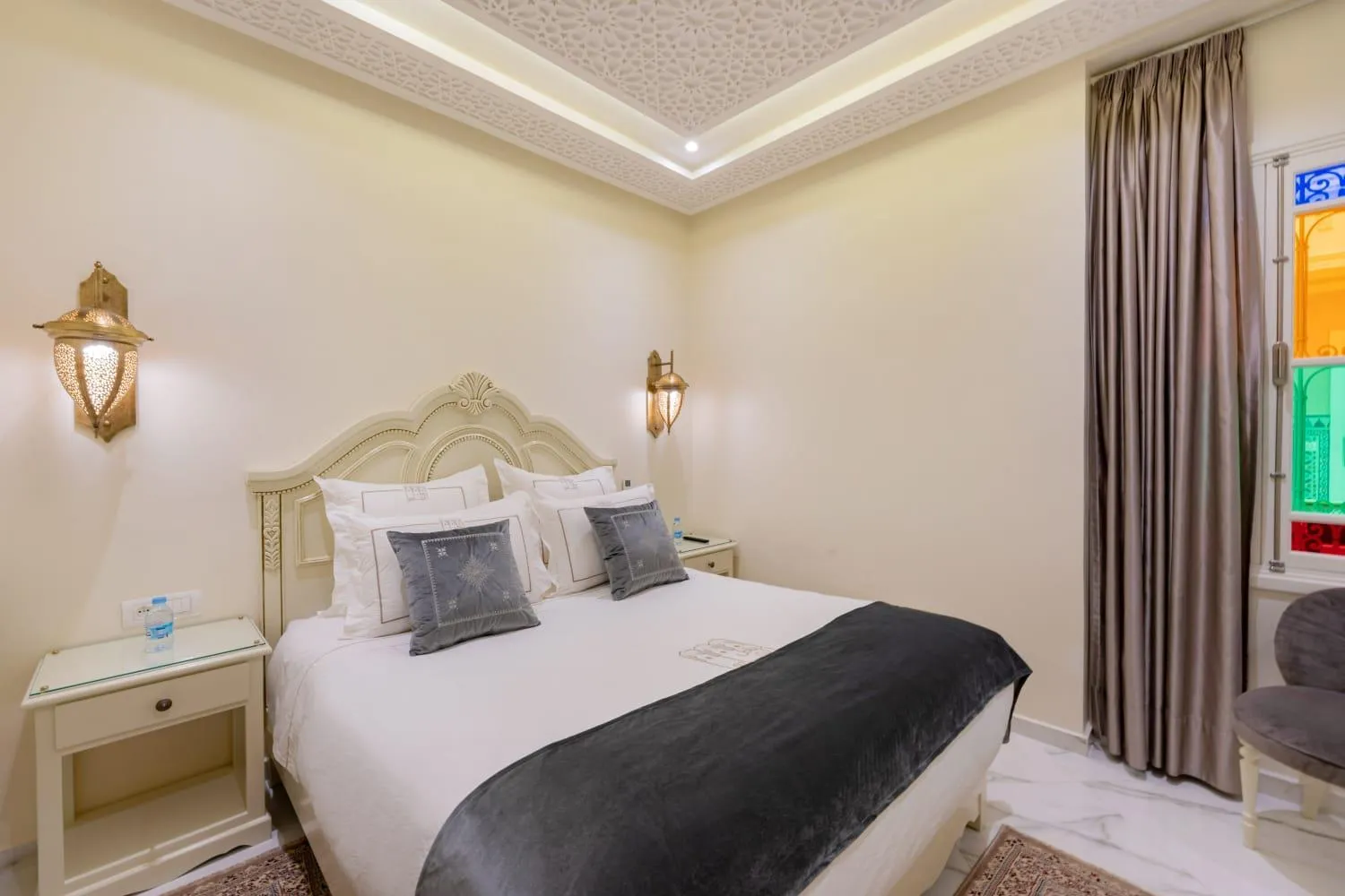 Bed in HOTEL RIAD CHAMI
