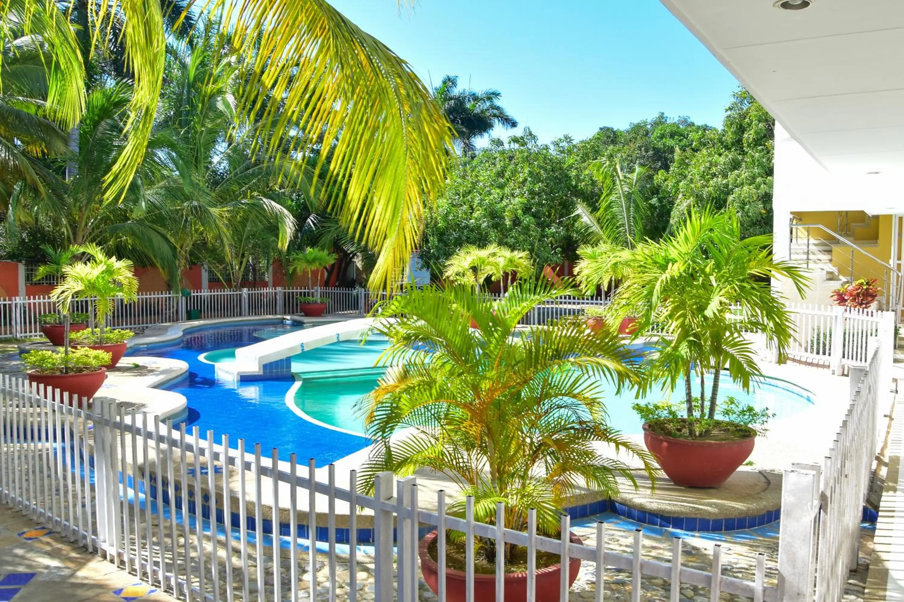 Swimming pool in Hotel Campestre Villa Ocha