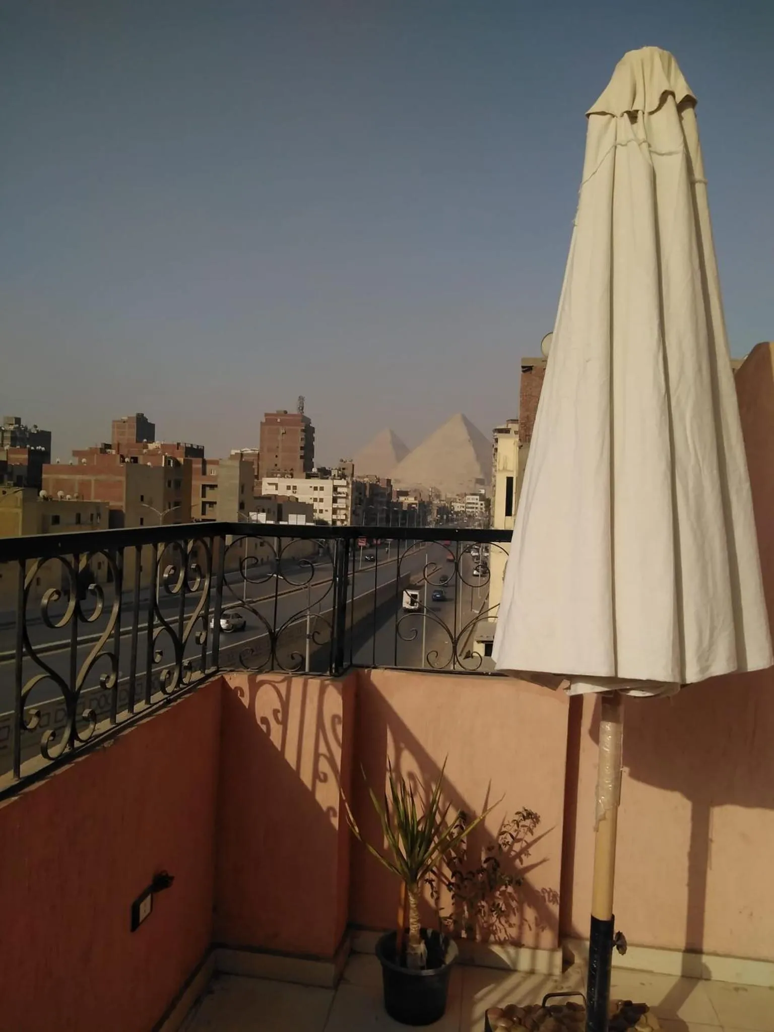 City view in Pyramids Road Guest House