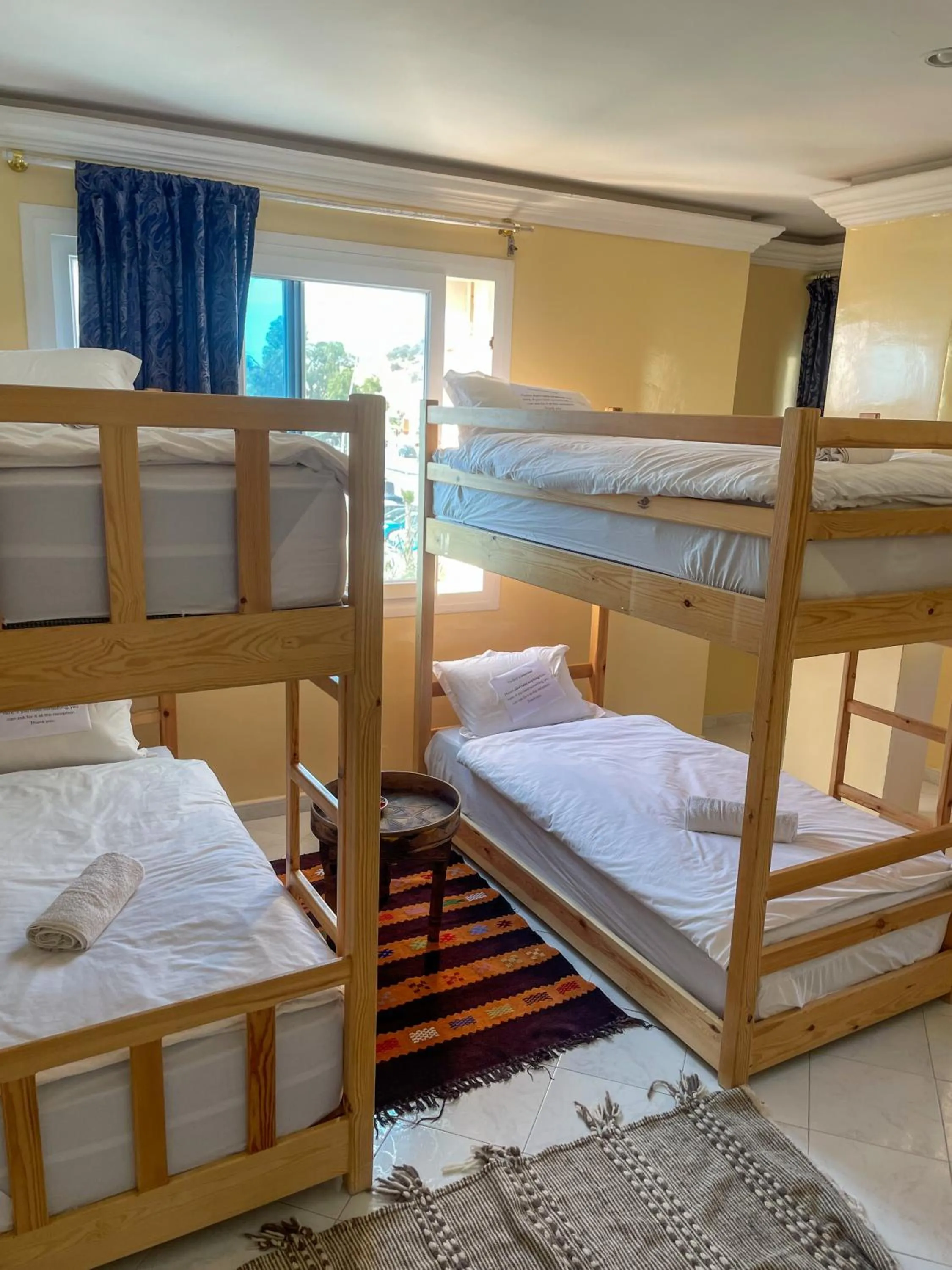 Bed in Locals Taghazout surfcamp