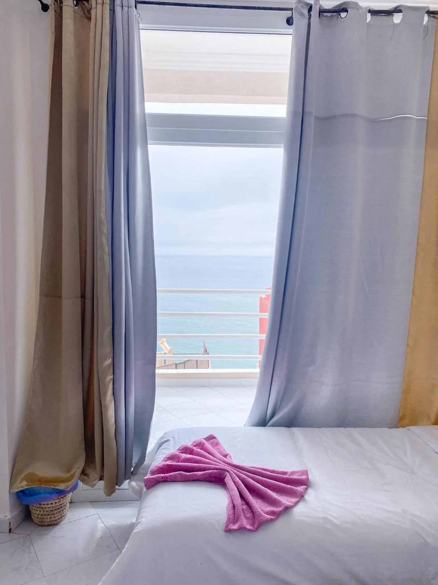 Bed in Locals Taghazout surfcamp