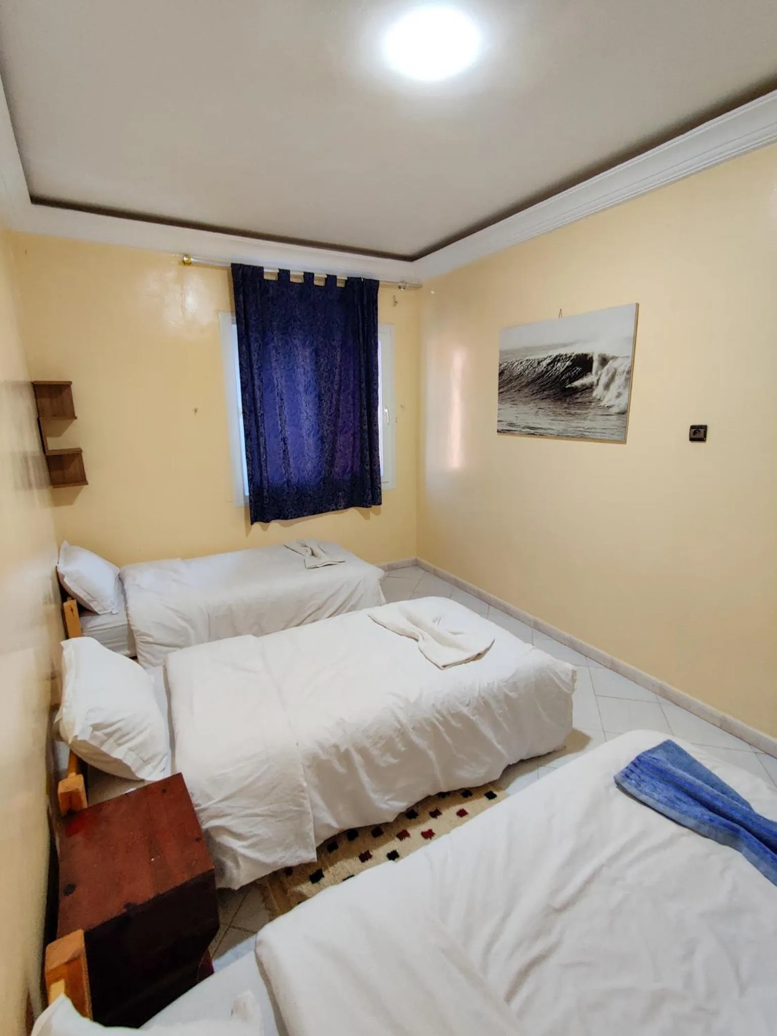 Bed in Locals Taghazout surfcamp