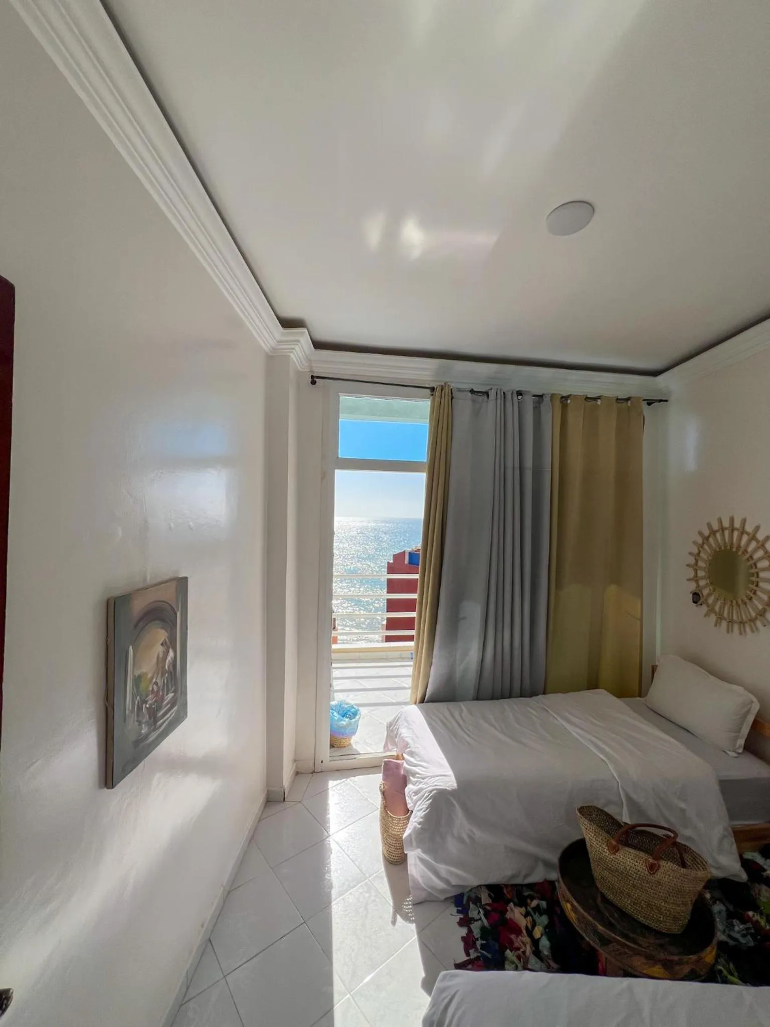 Bed in Locals Taghazout surfcamp