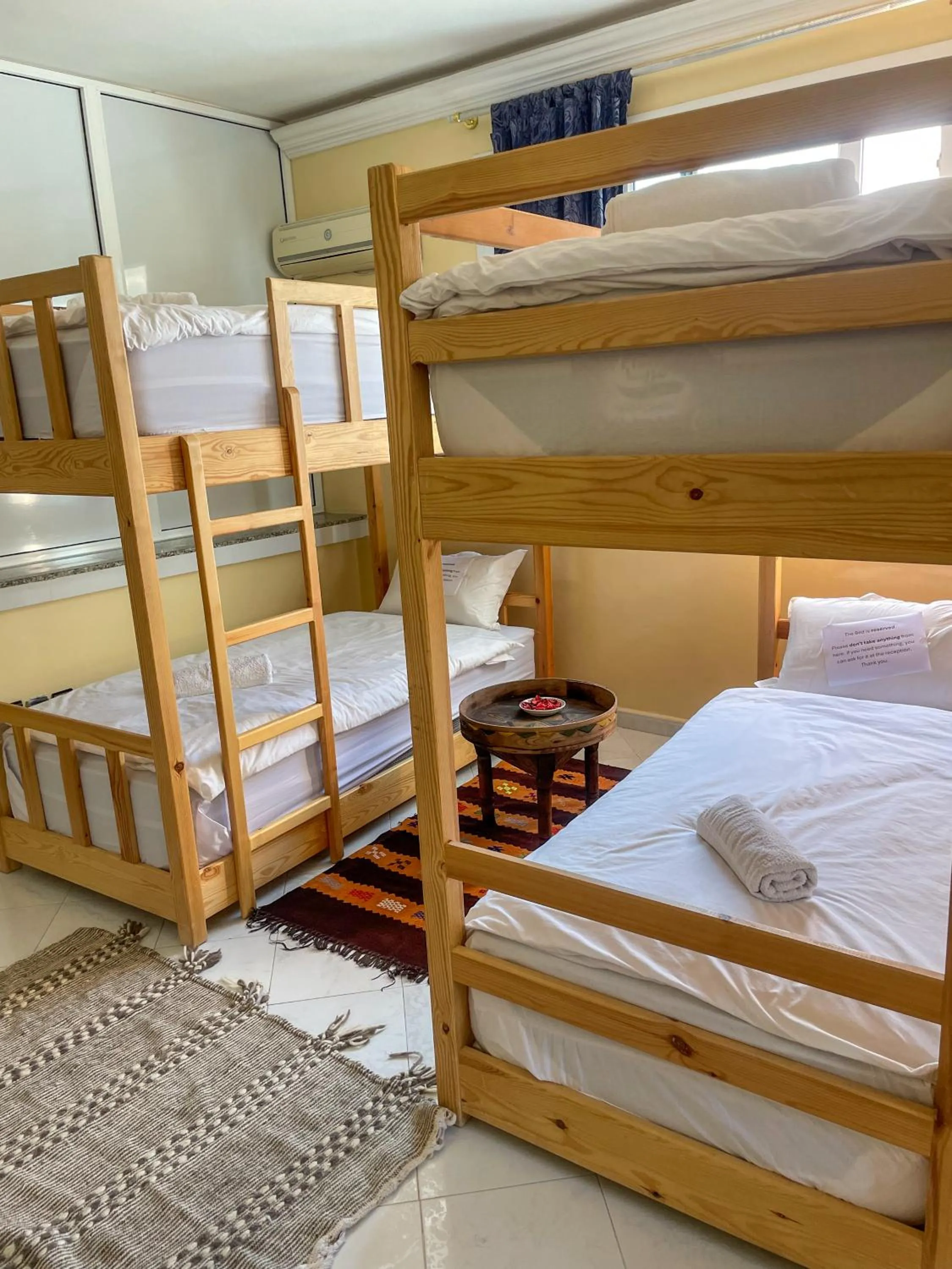 Bed in Locals Taghazout surfcamp