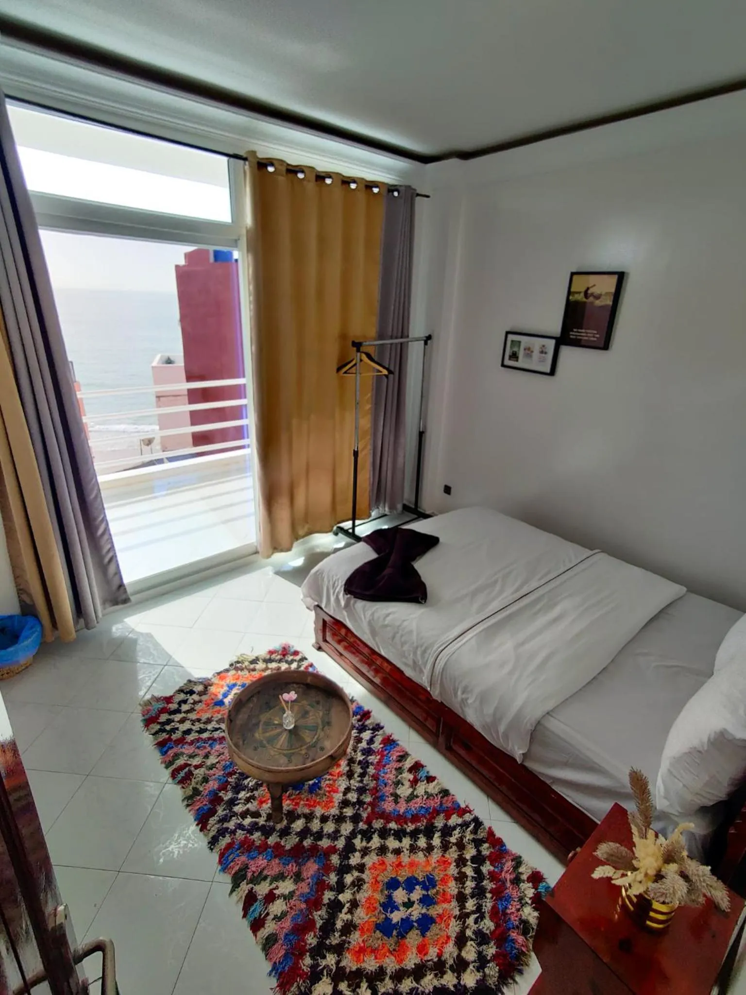 Bed in Locals Taghazout surfcamp