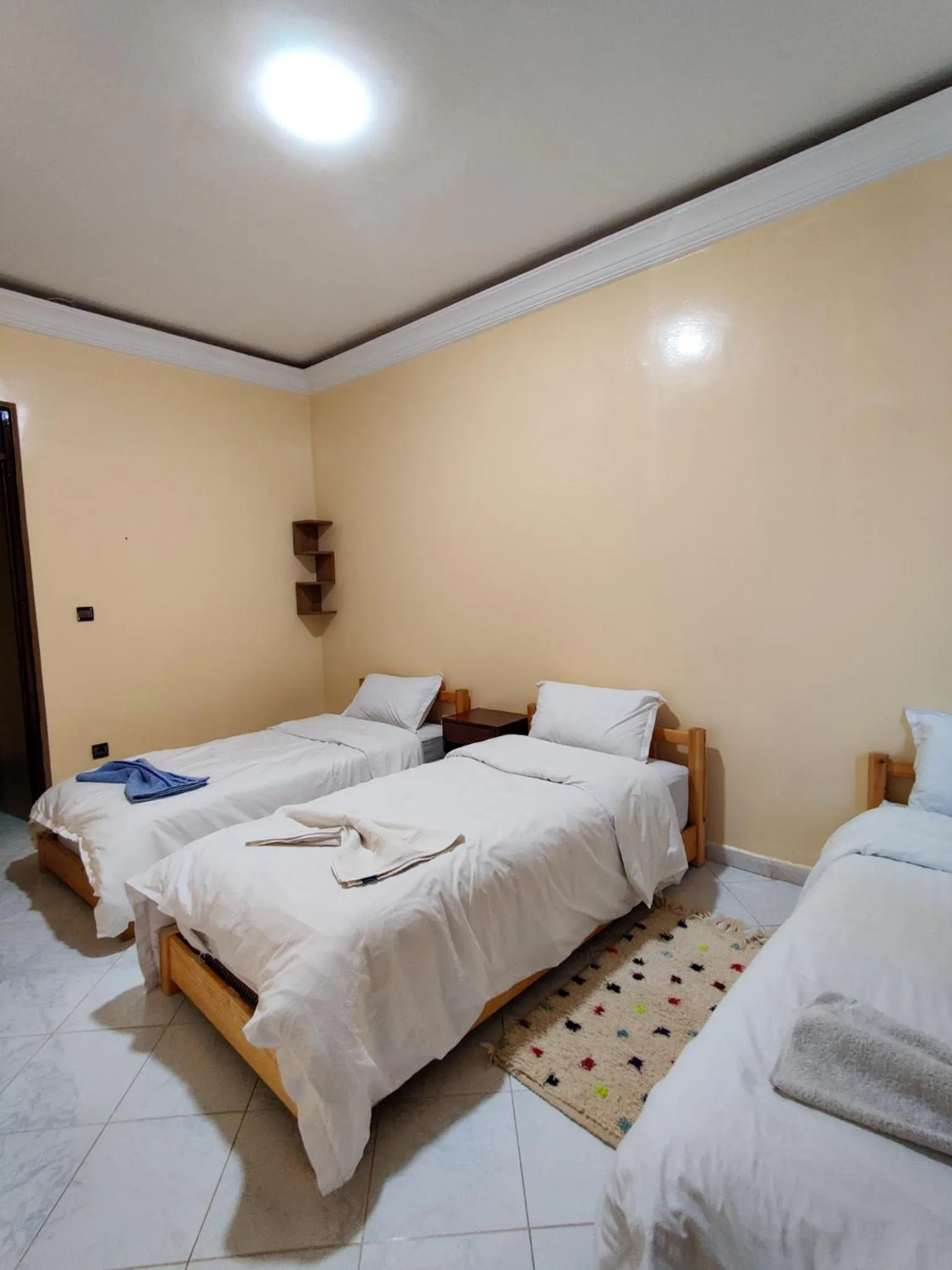 Bed in Locals Taghazout surfcamp