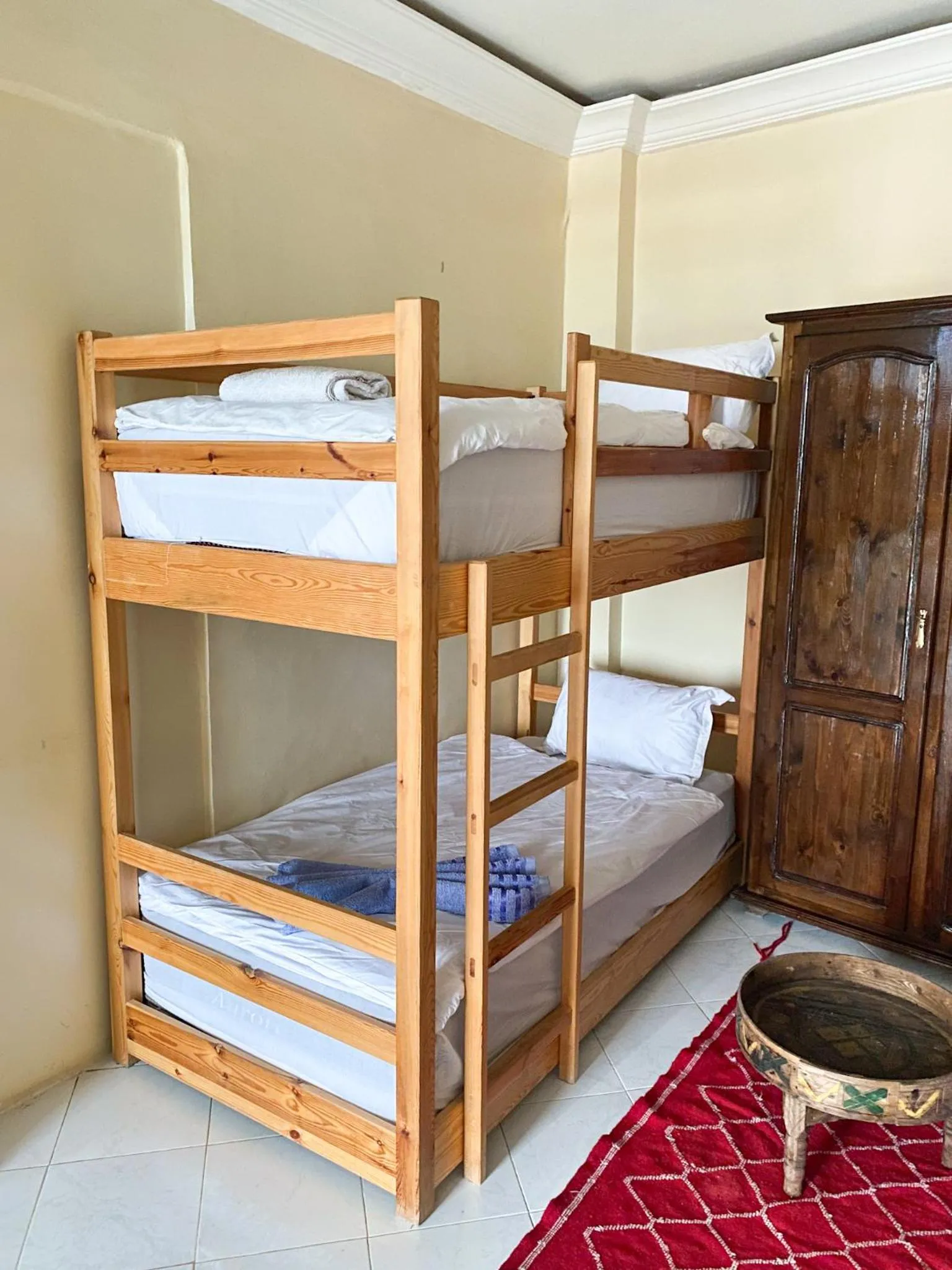 Bed in Locals Taghazout surfcamp