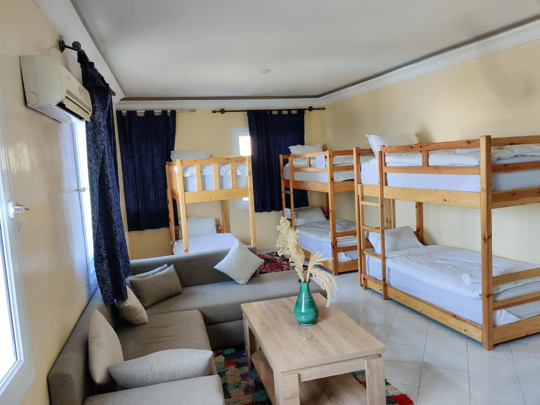 Bed in Locals Taghazout surfcamp