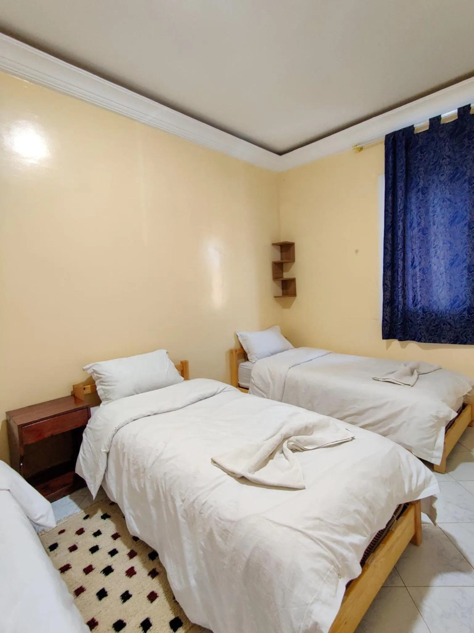 Bed in Locals Taghazout surfcamp