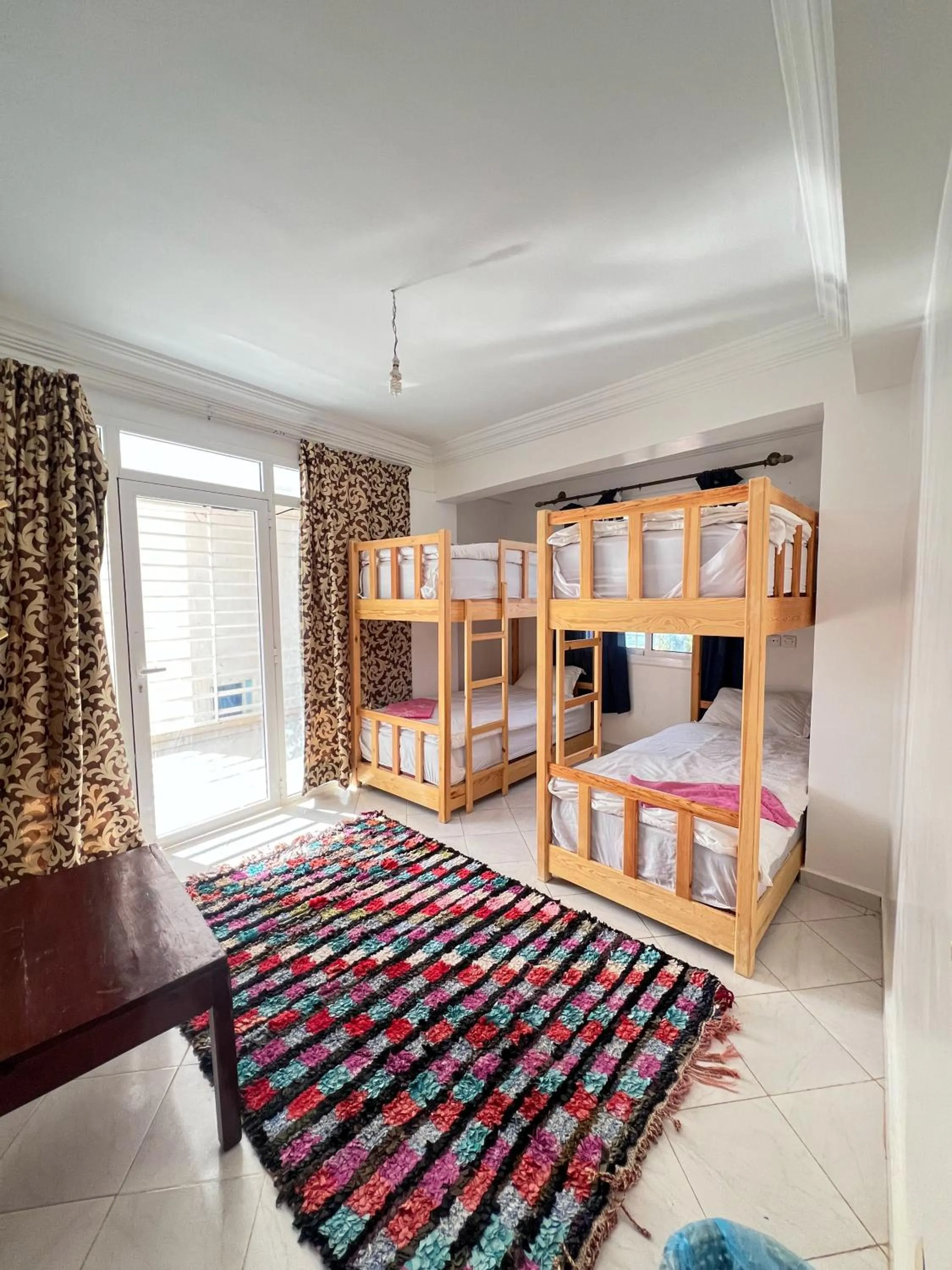 Bed in Locals Taghazout surfcamp