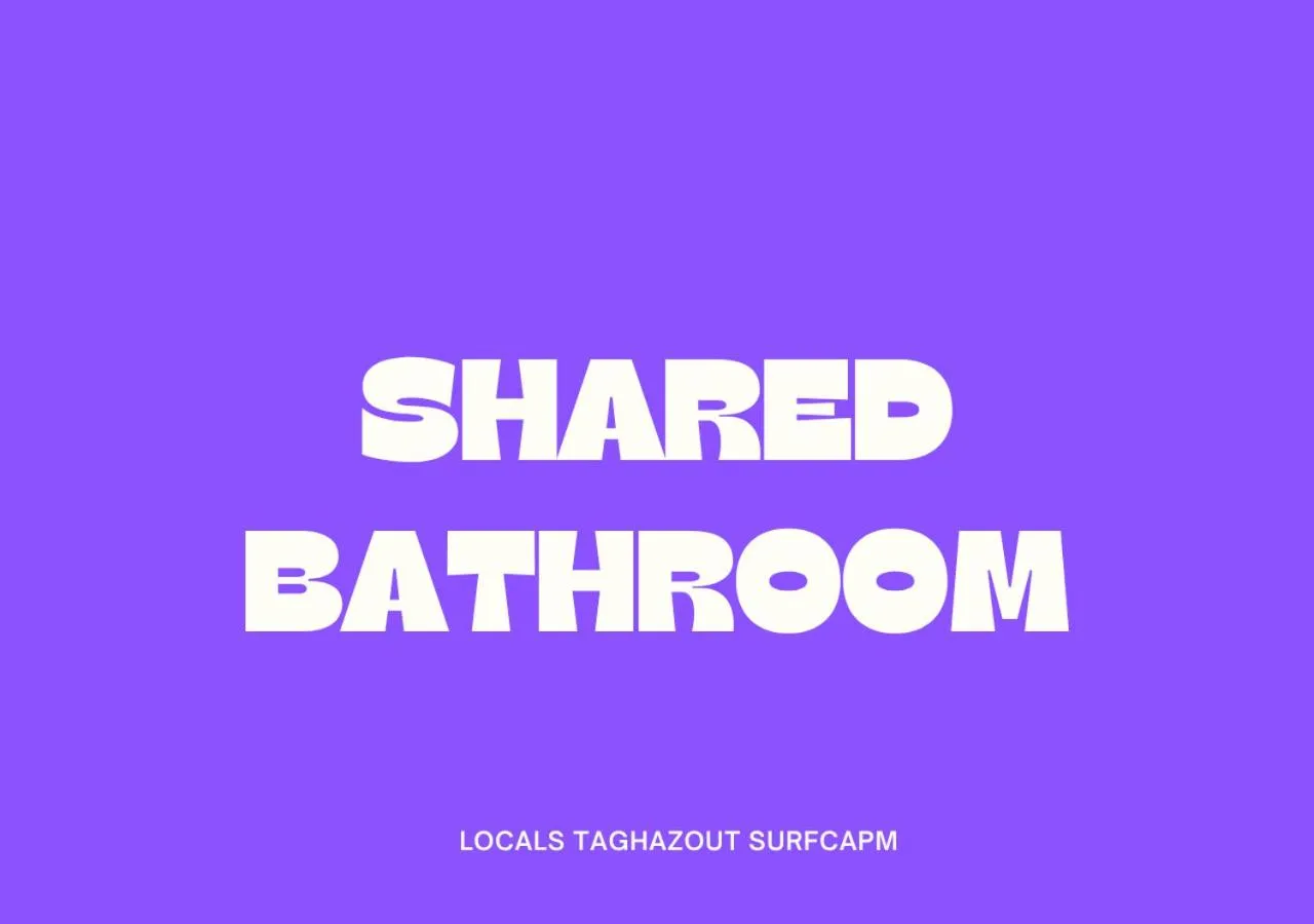 Toilet in Locals Taghazout surfcamp