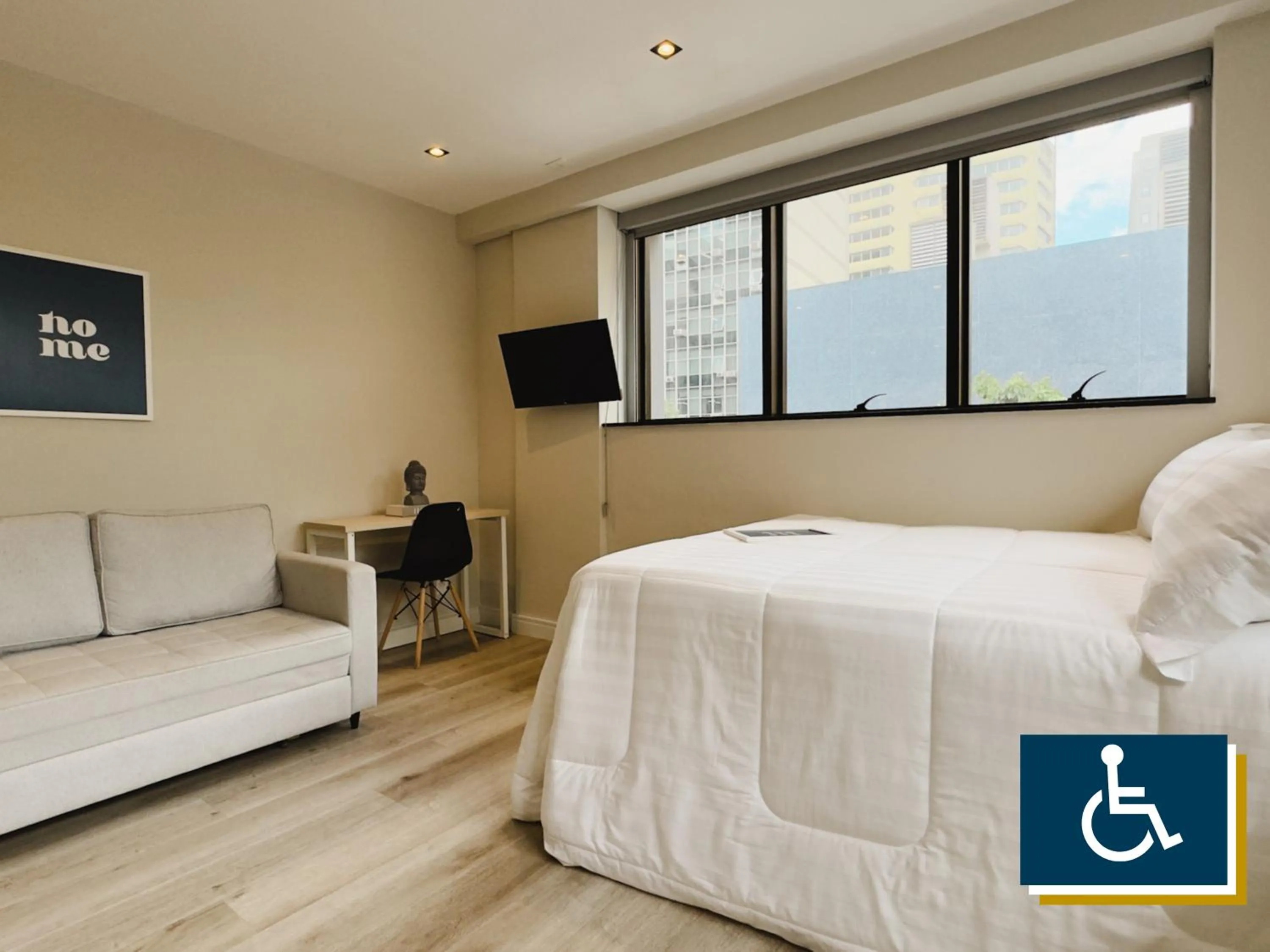 Bed in Apê Metrô Paulista