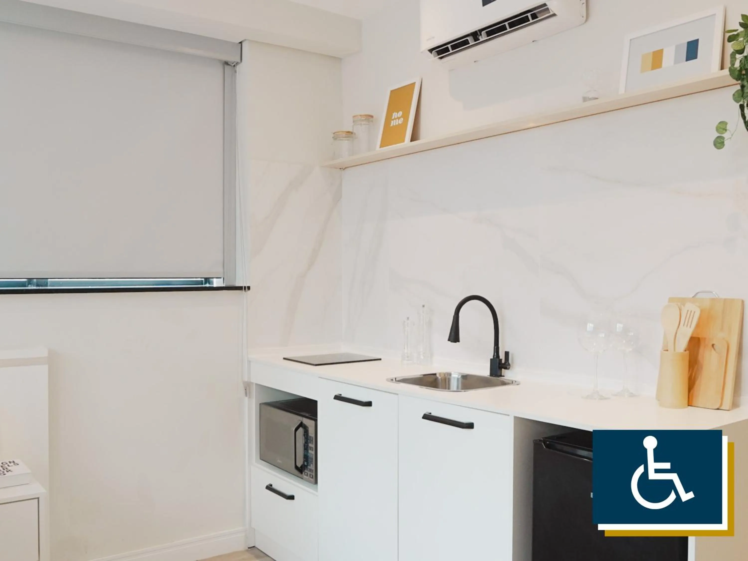 Kitchen or kitchenette in Apê Metrô Paulista