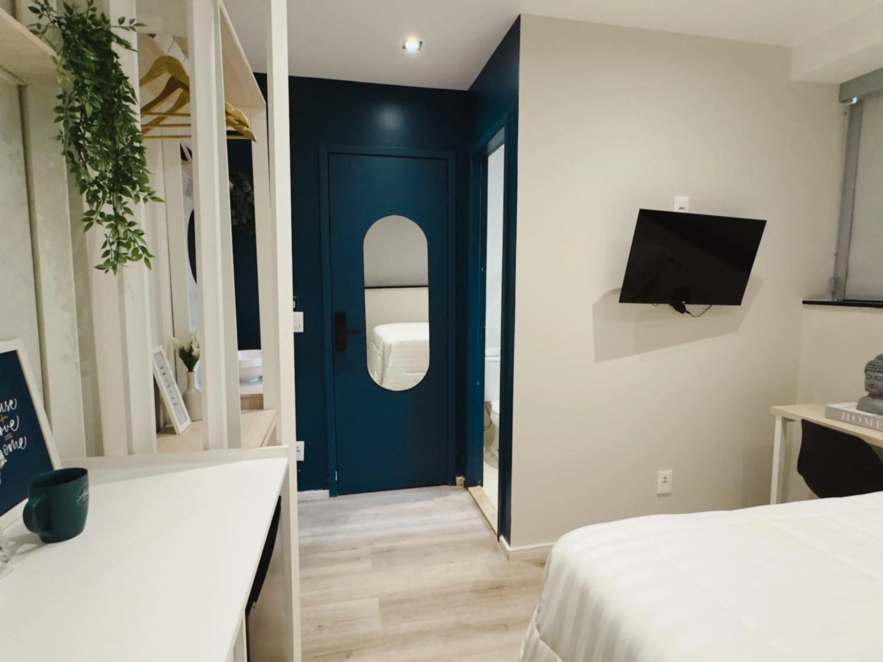 TV and multimedia, Bed in Apê Metrô Paulista