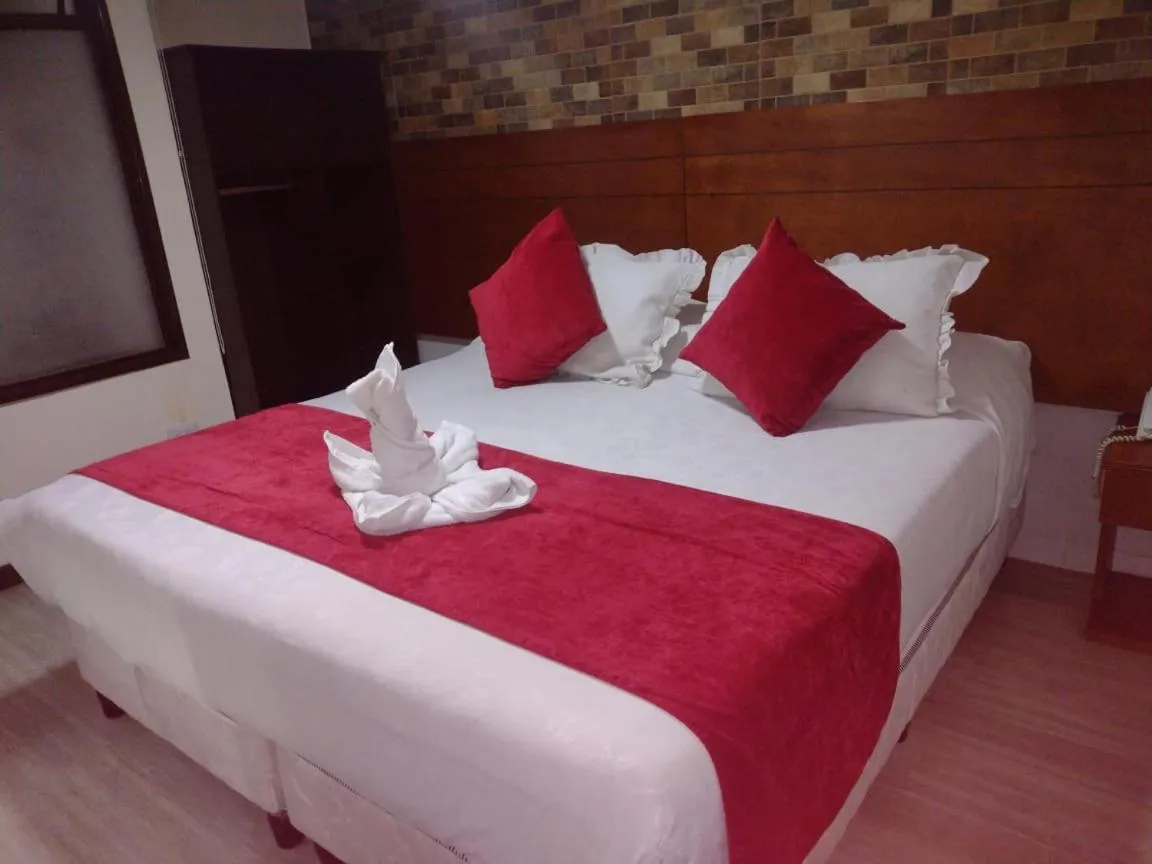 Bed in Hotel Casa Lamay