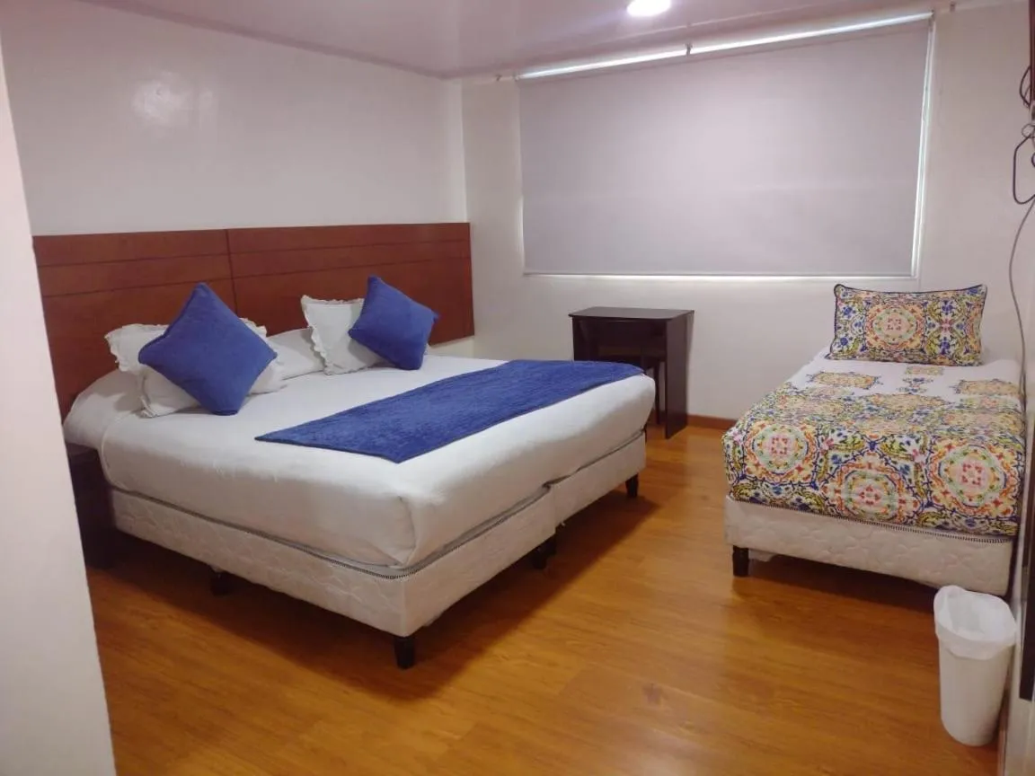 Bed in Hotel Casa Lamay