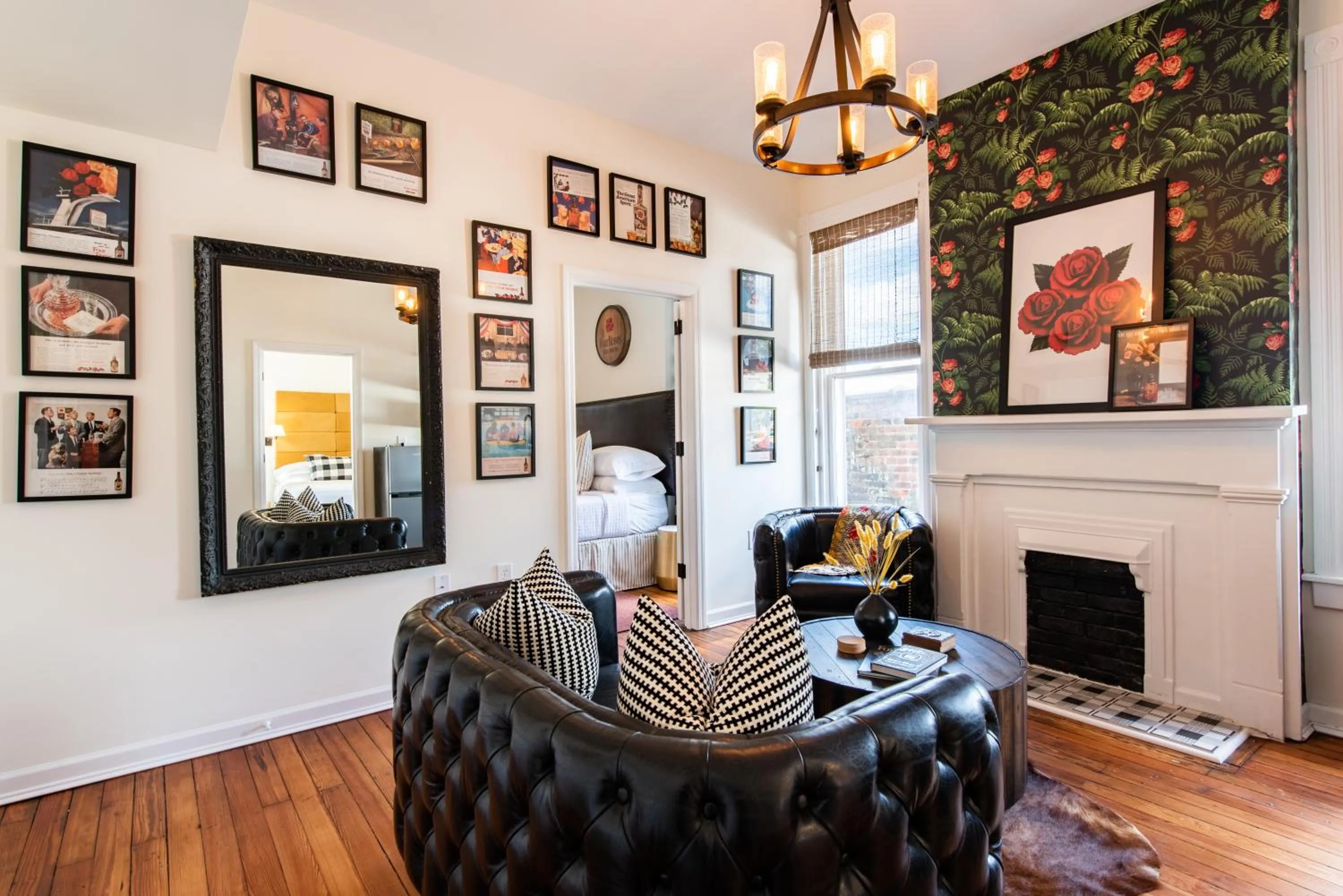 Living room in The Woodford Hotel