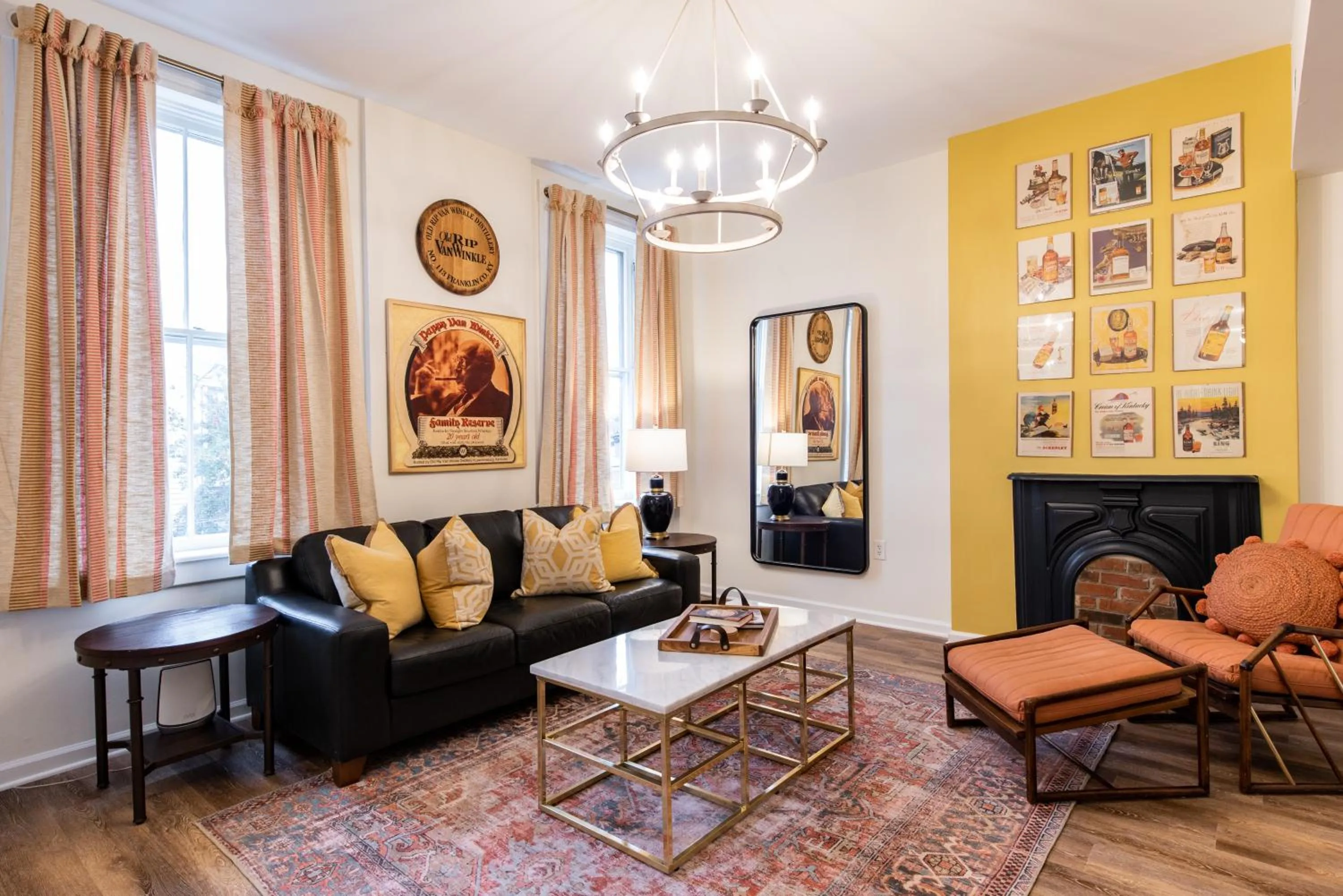 Living room in The Woodford Hotel